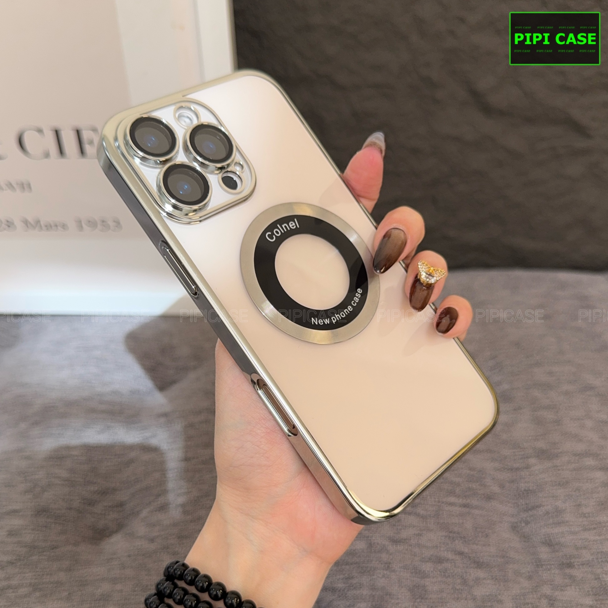 Ốp Lưng iPhone 16 Pro - Will - Bạc