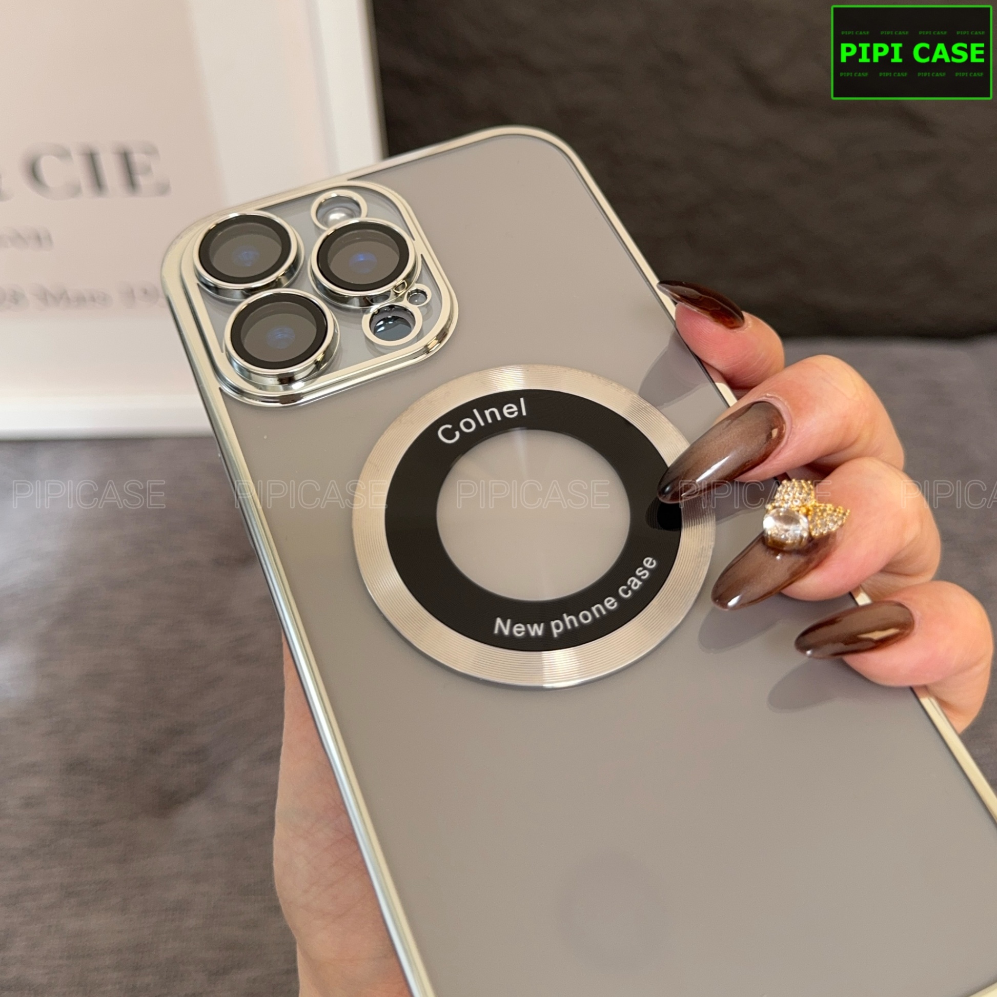 Ốp Lưng iPhone 16 Pro - Will - Bạc