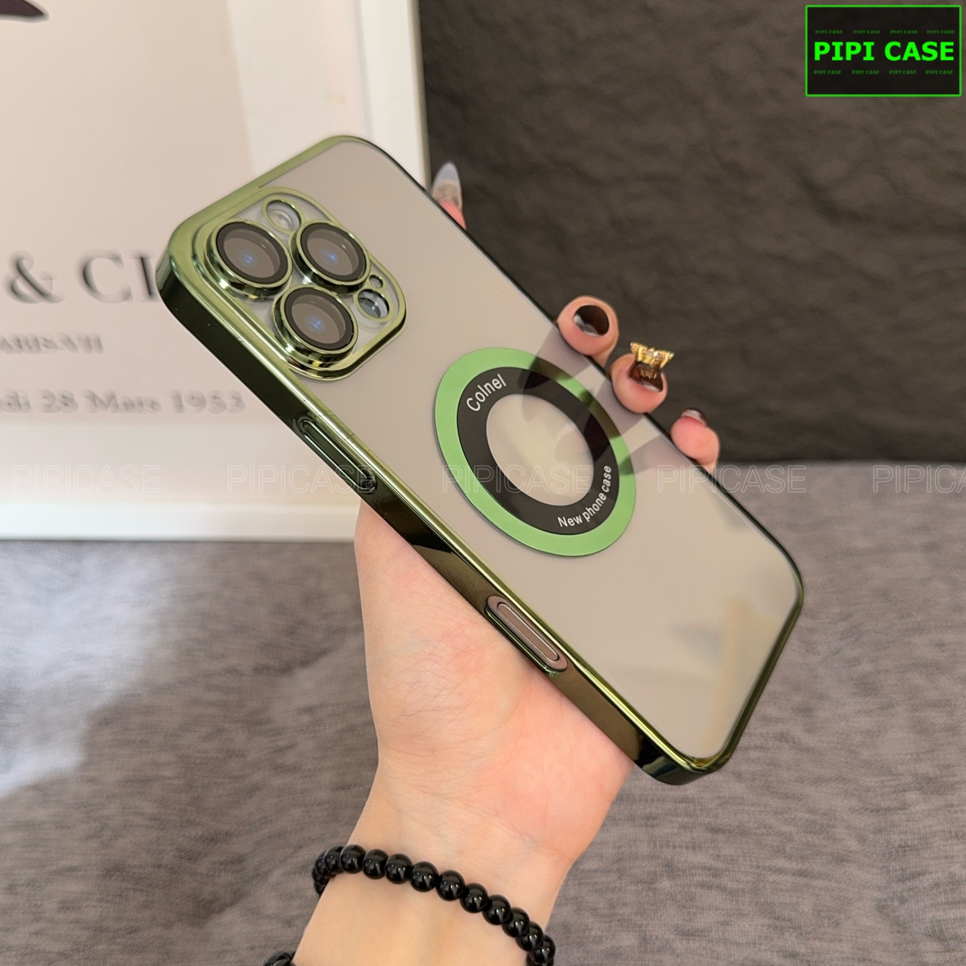 Ốp Lưng iPhone 16 Pro - Will - Xanh Lá