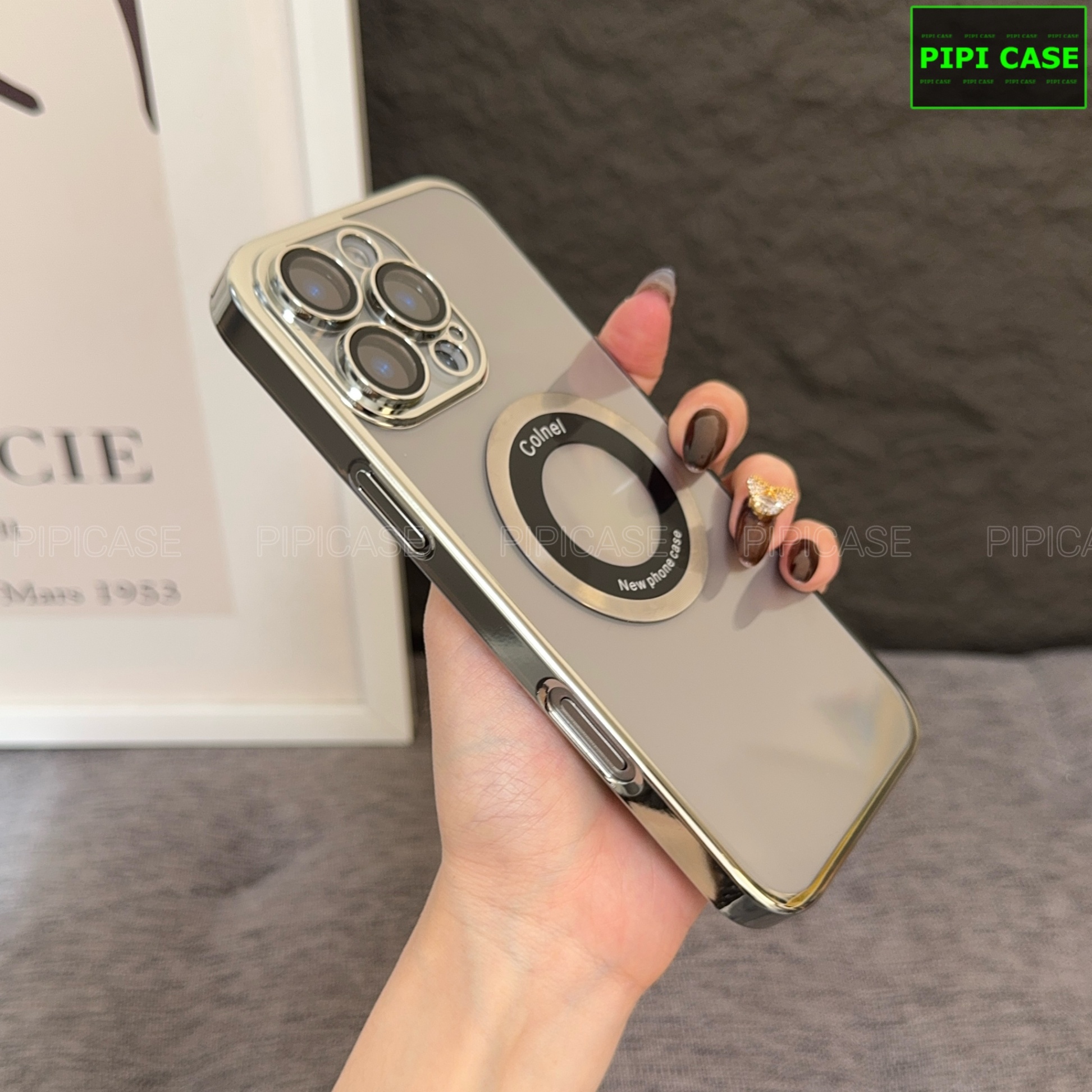 Ốp Lưng iPhone 16 Pro - Will - Bạc