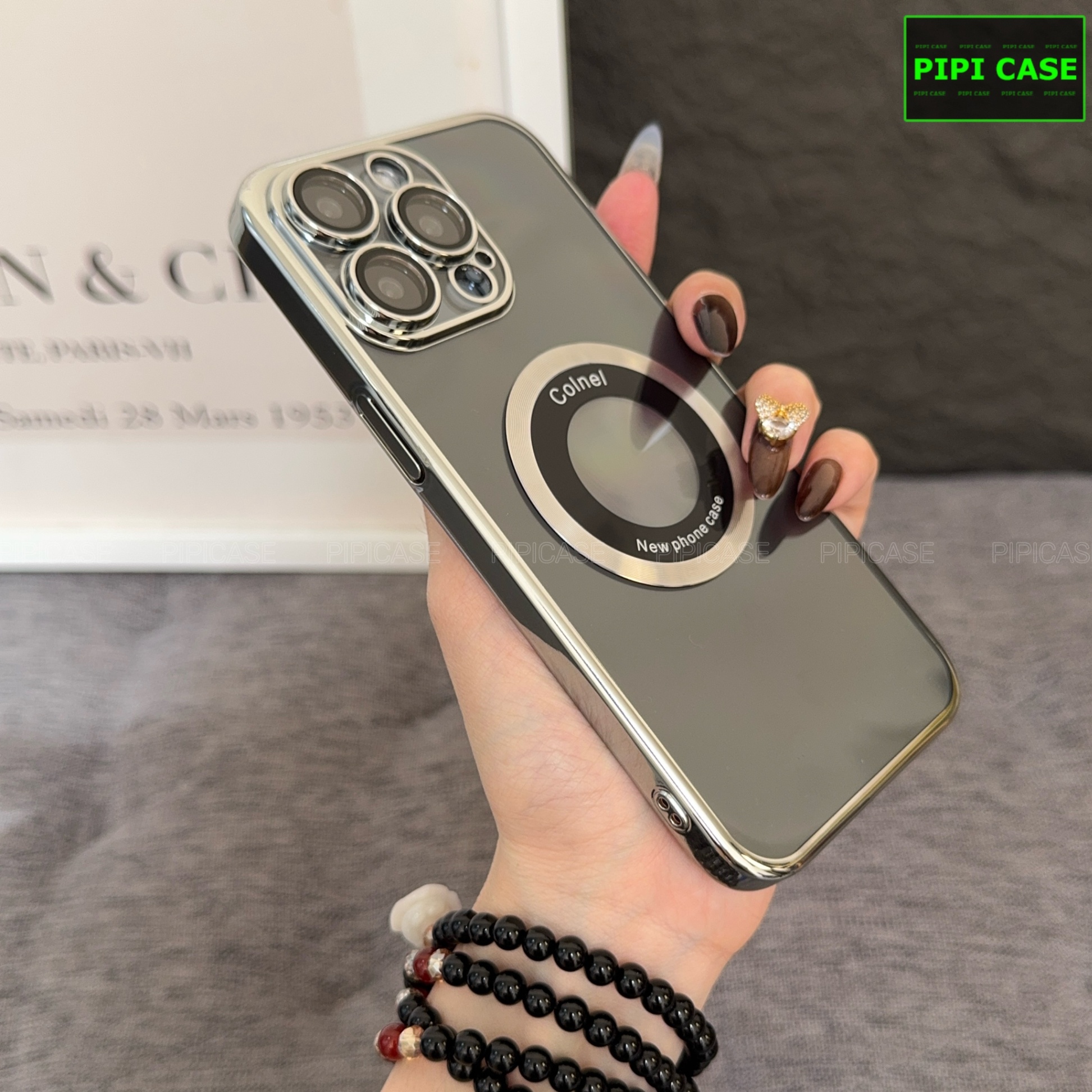 Ốp Lưng iPhone 15 Pro - Will - Bạc