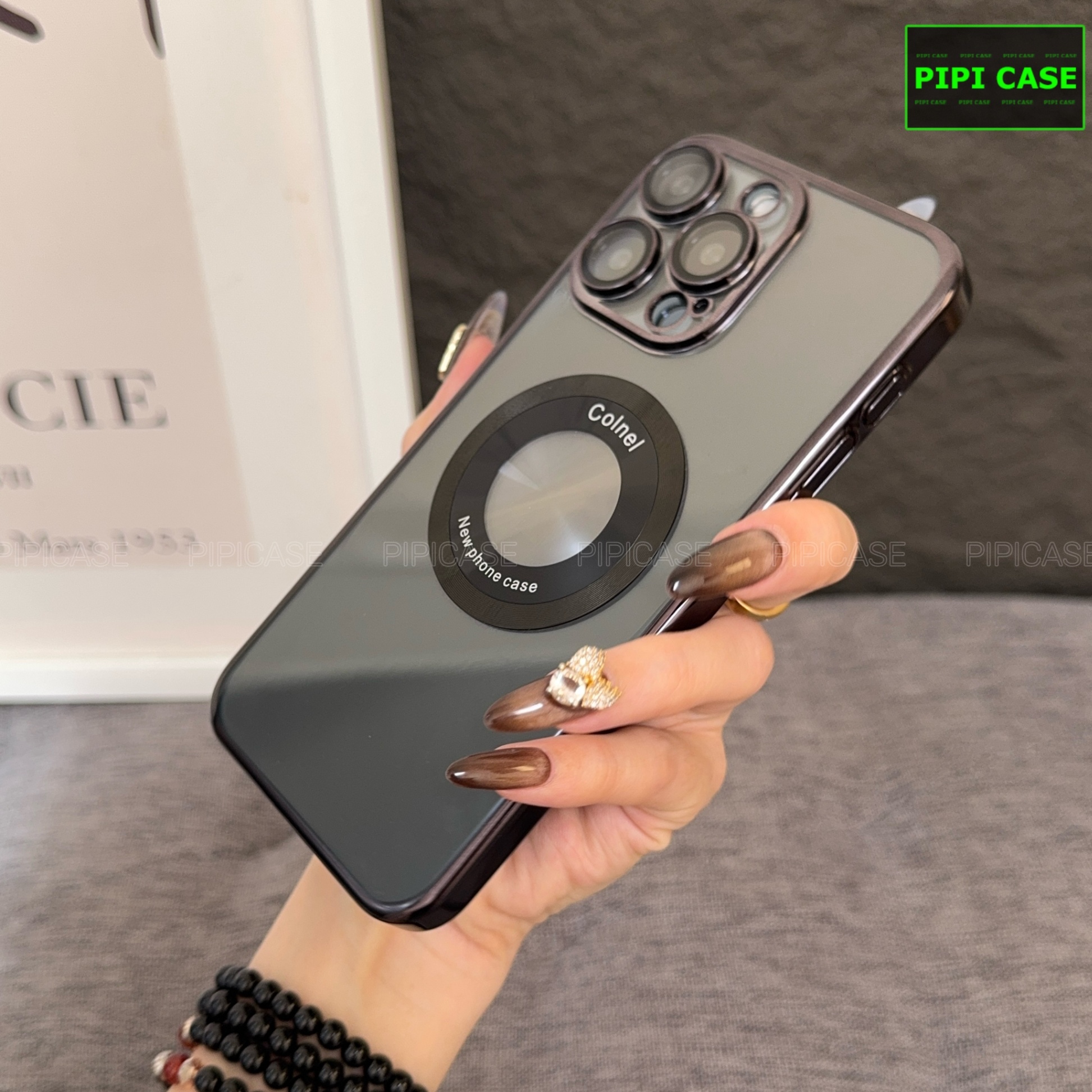 Ốp Lưng iPhone 15 Pro - Will - Đen