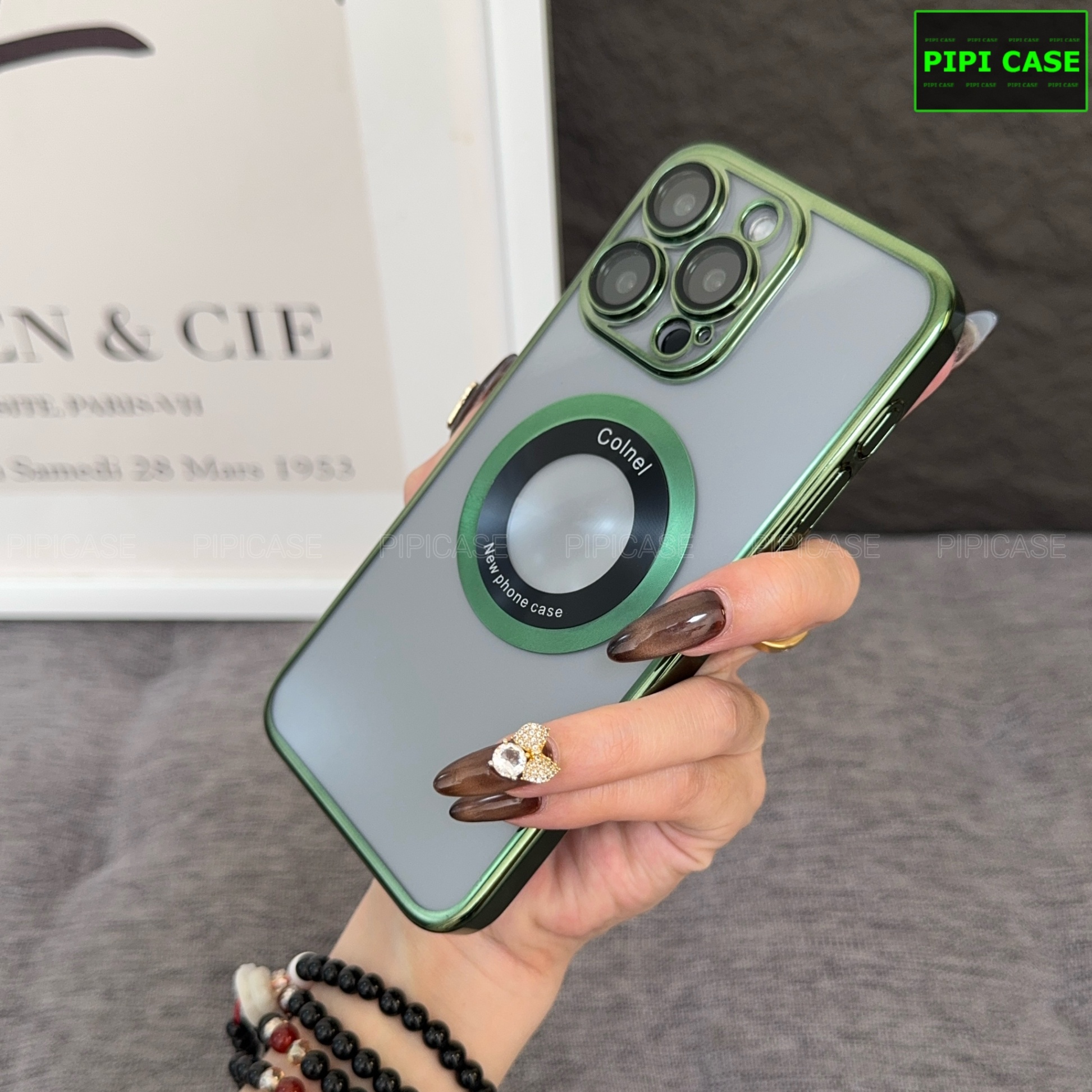 Ốp Lưng iPhone 15 Pro - Will - Xanh Lá
