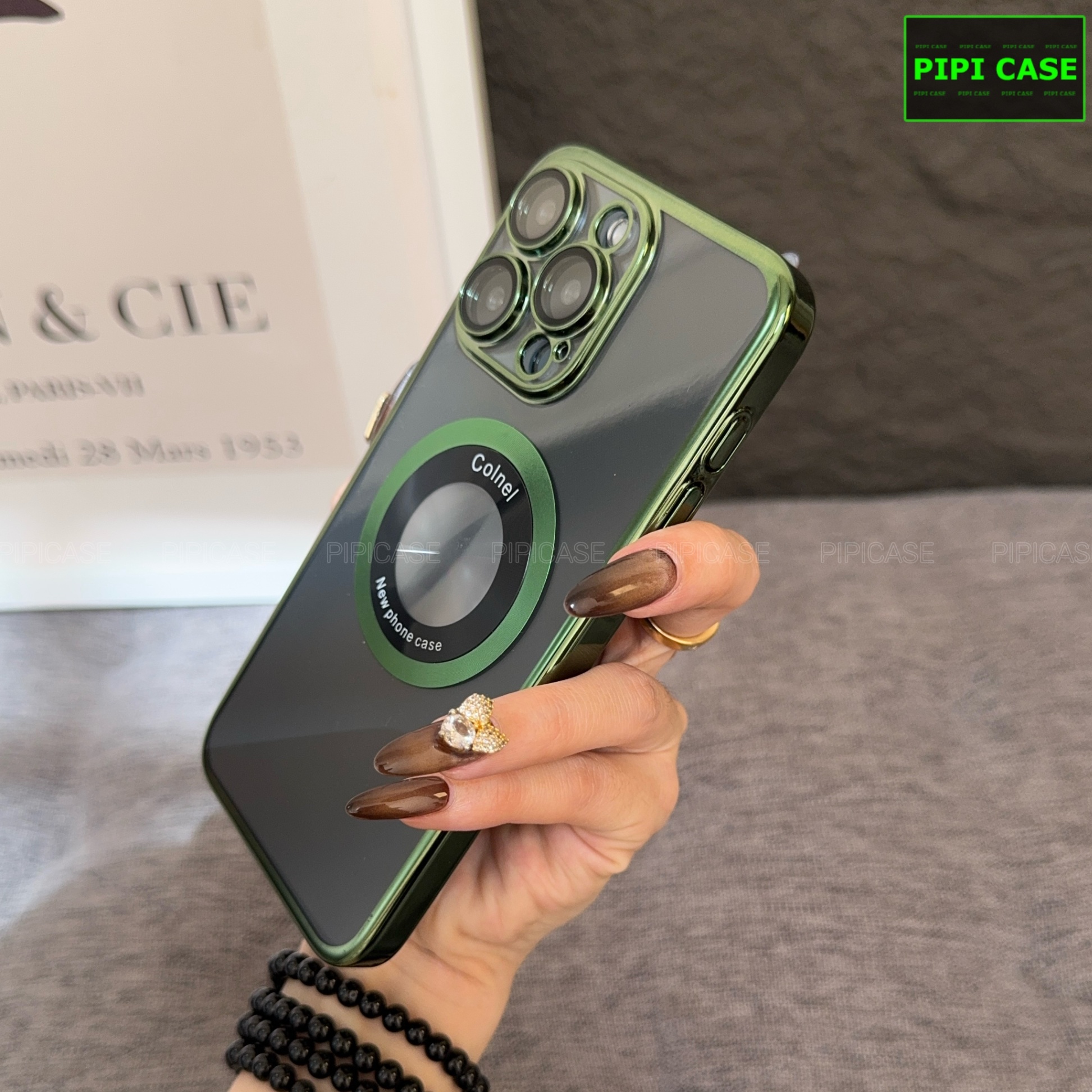 Ốp Lưng iPhone 15 Pro - Will - Xanh Lá