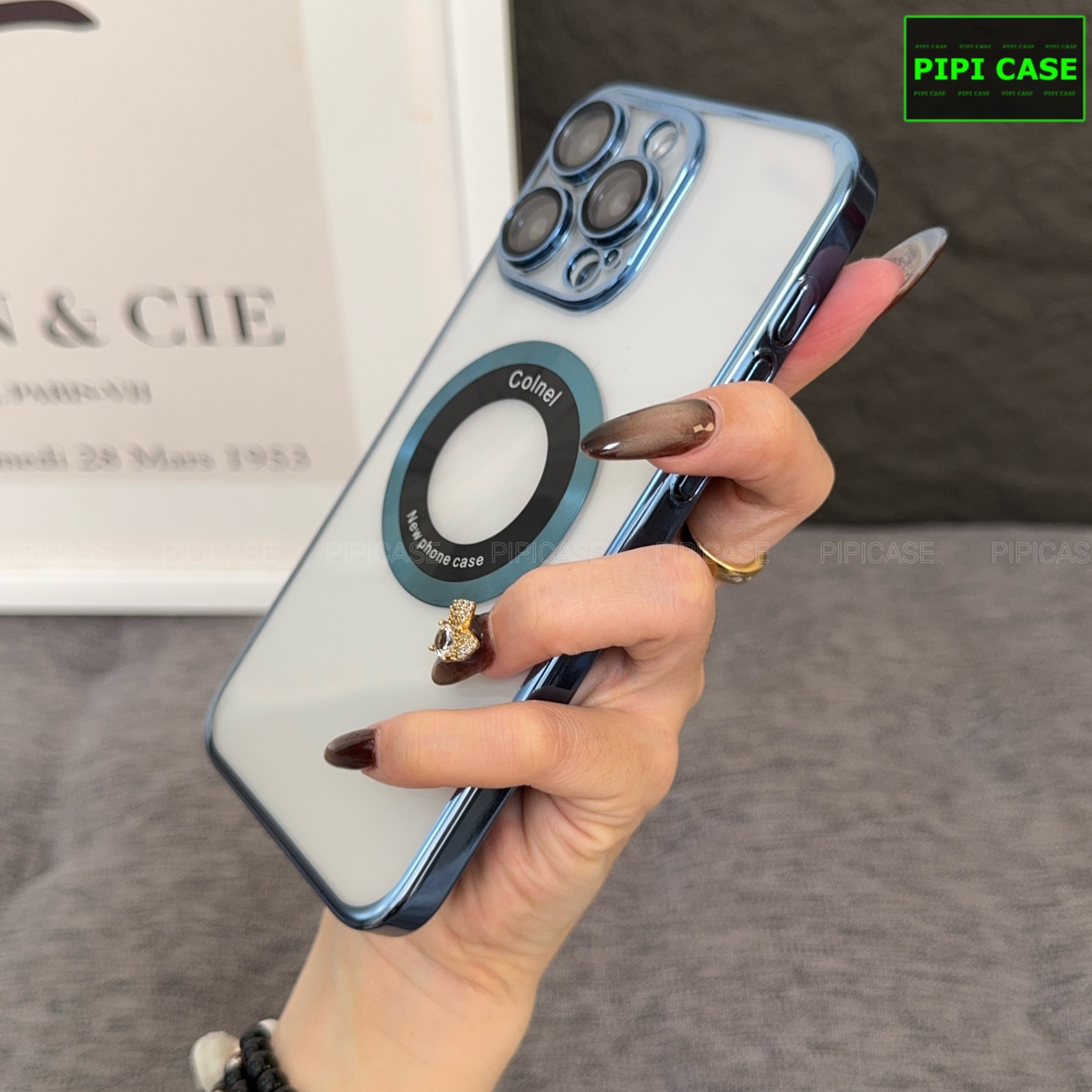 Ốp Lưng iPhone 15 Pro - Will - Xanh Nhạt