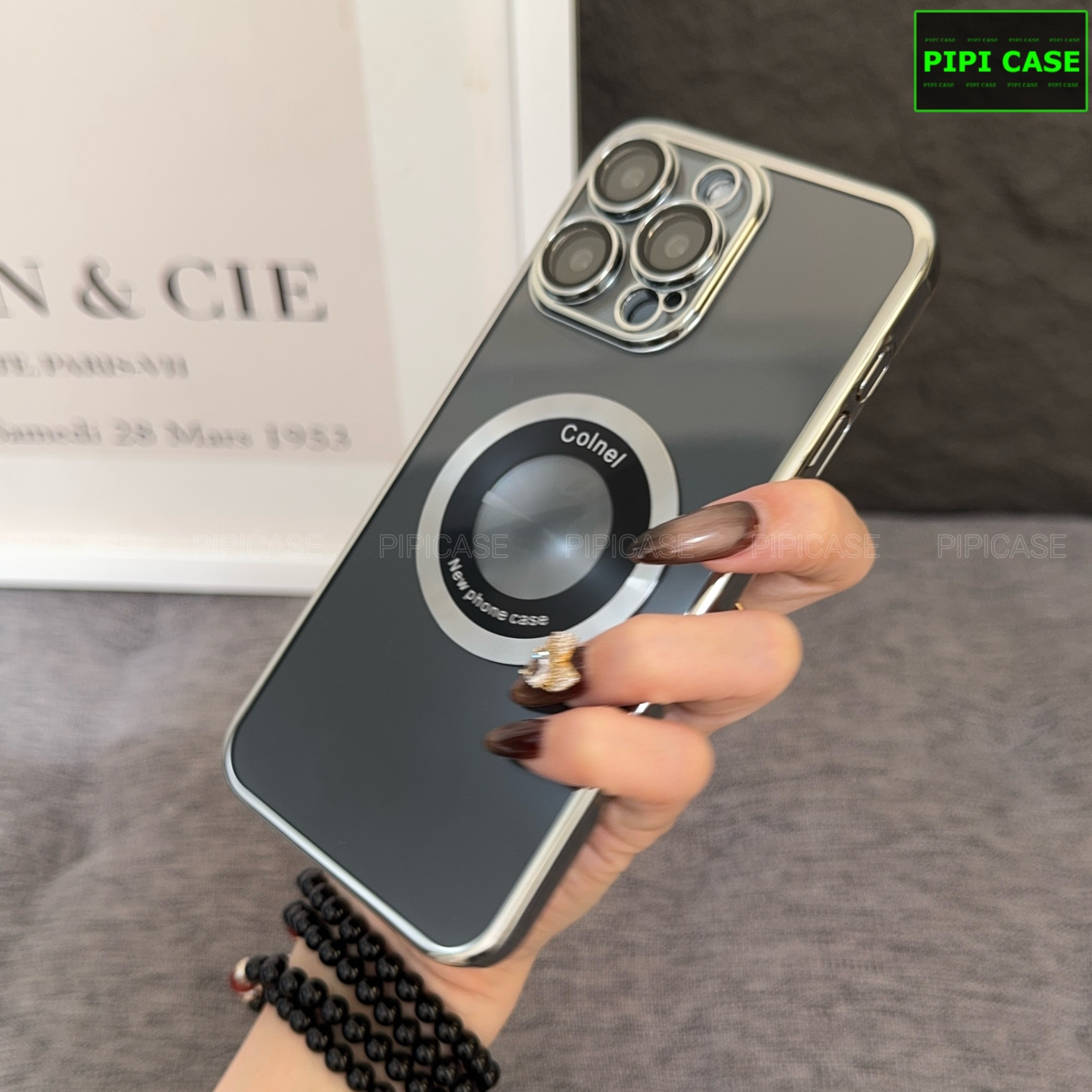 Ốp Lưng iPhone 15 Pro - Will - Bạc