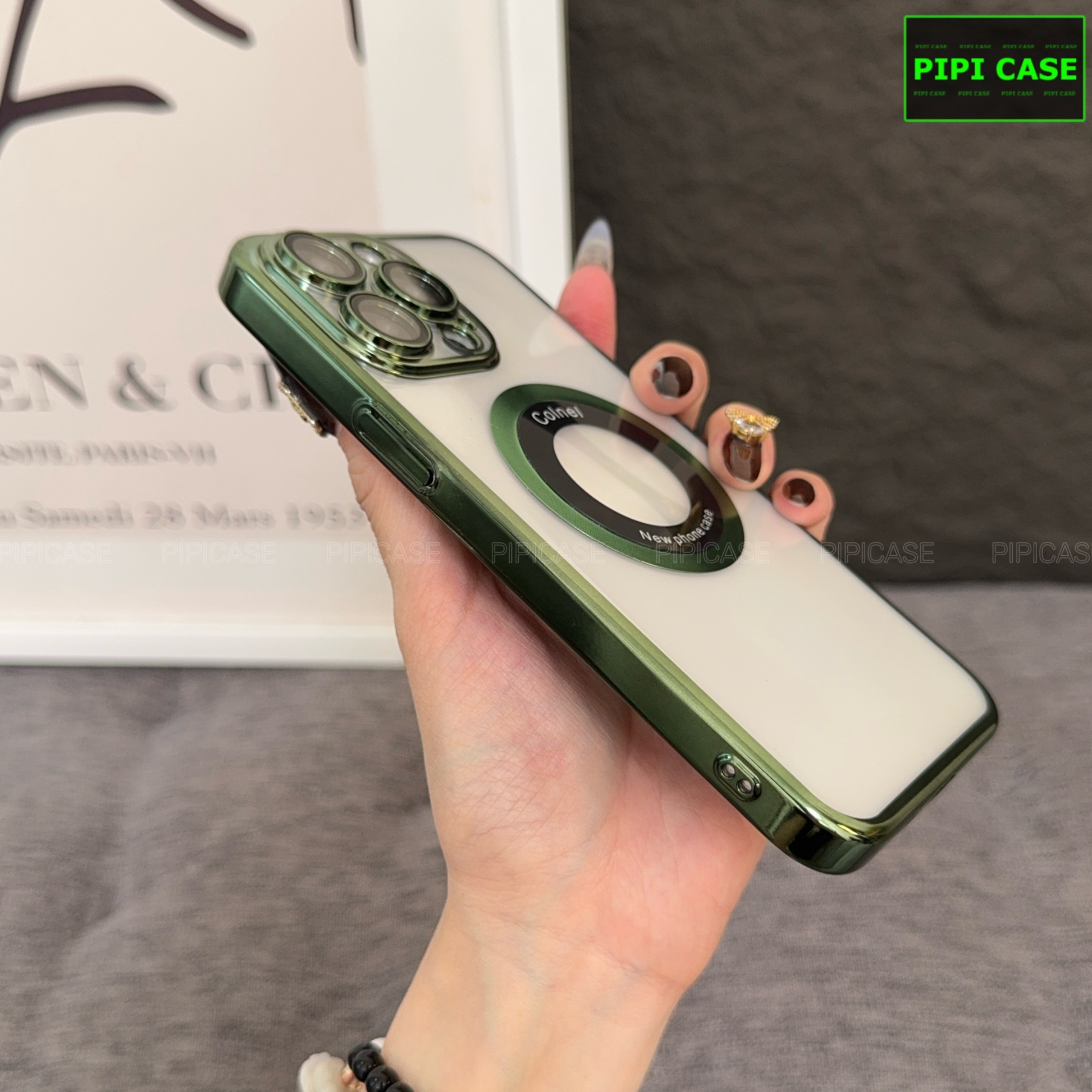 Ốp Lưng iPhone 15 Pro - Will - Xanh Lá