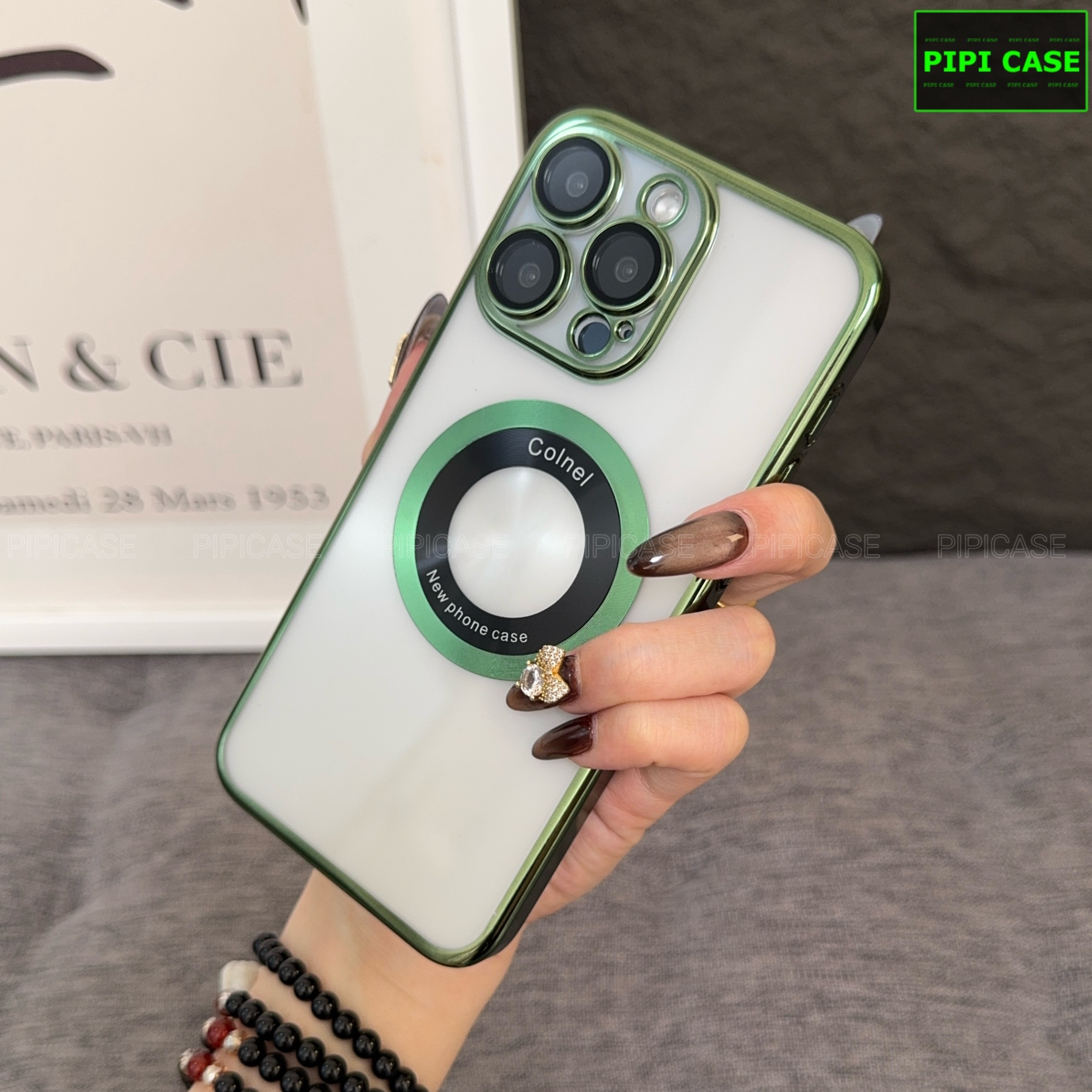 Ốp Lưng iPhone 15 Pro - Will - Xanh Lá