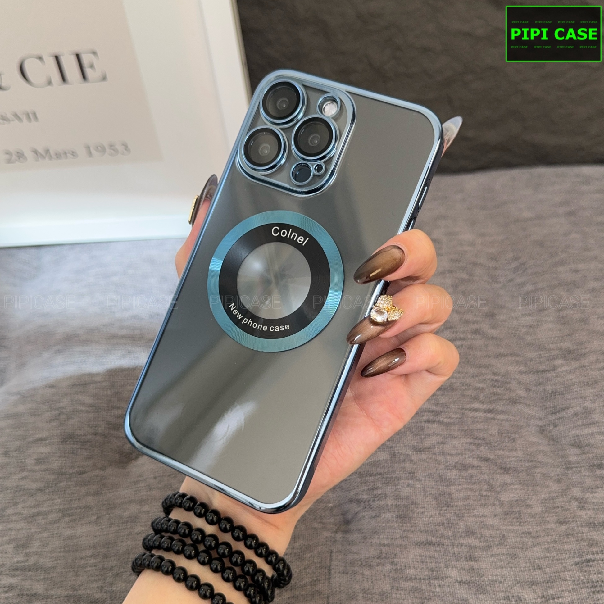 Ốp Lưng iPhone 15 Pro - Will - Xanh Nhạt