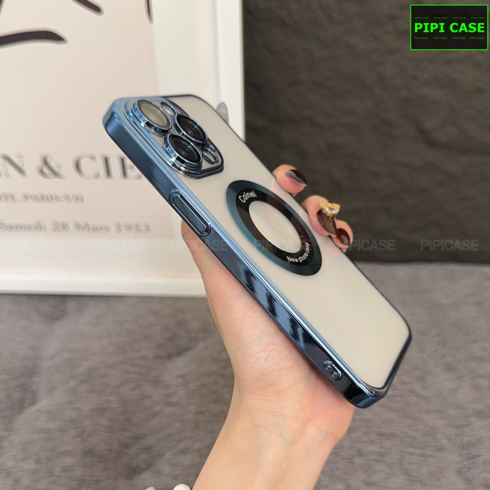 Ốp Lưng iPhone 15 Pro - Will - Xanh Nhạt
