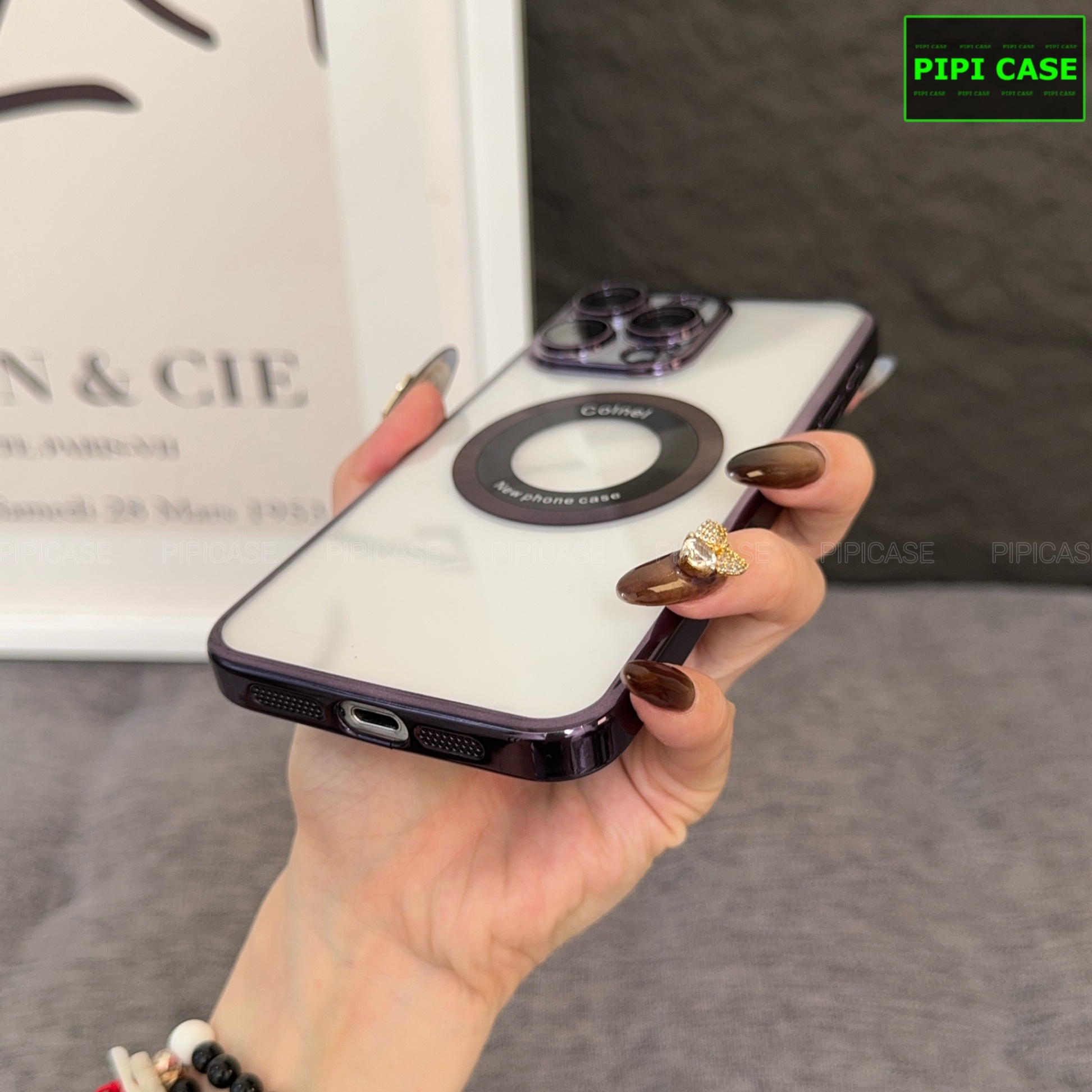 Ốp Lưng iPhone 15 Pro - Will - Tím