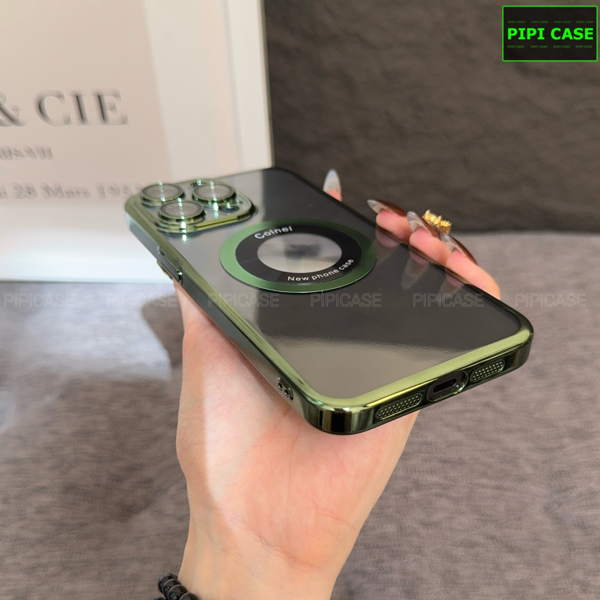 Ốp Lưng iPhone 15 Pro - Will - Xanh Lá