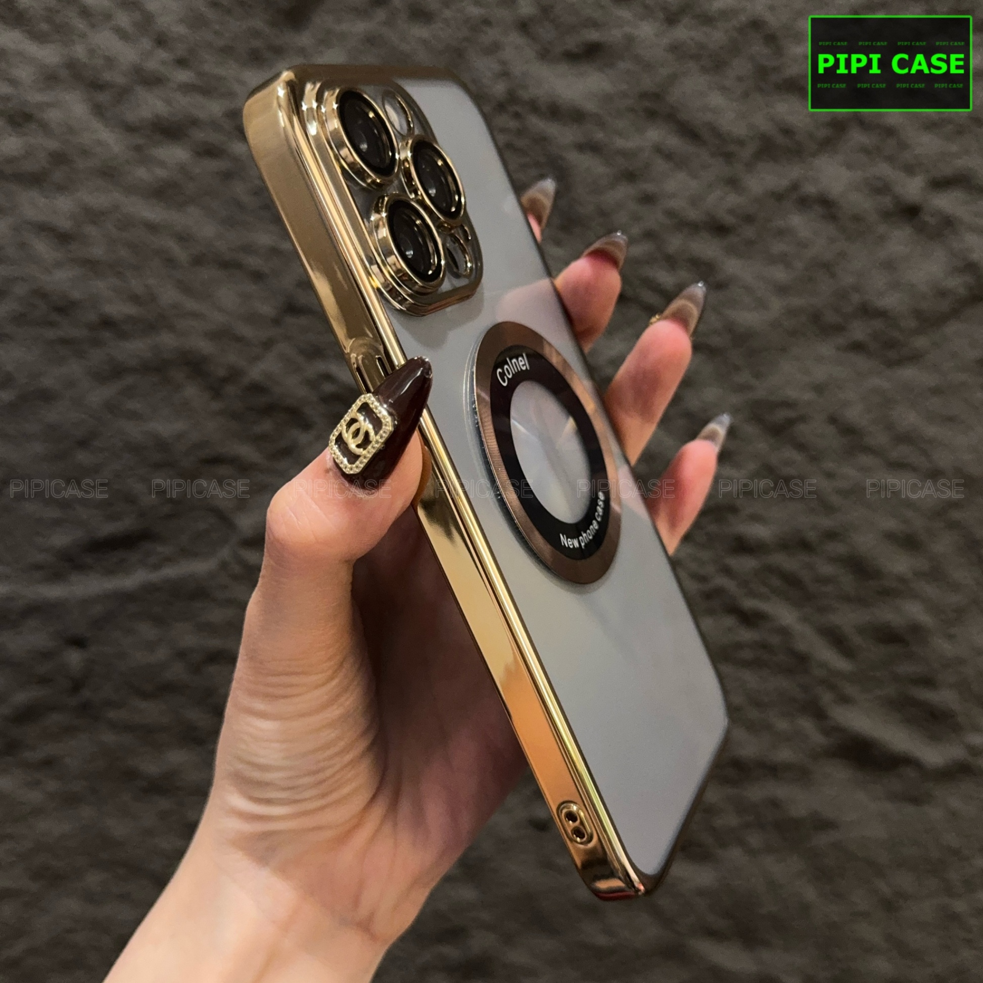 Ốp Lưng iPhone 15 Pro Max - Will - Vàng