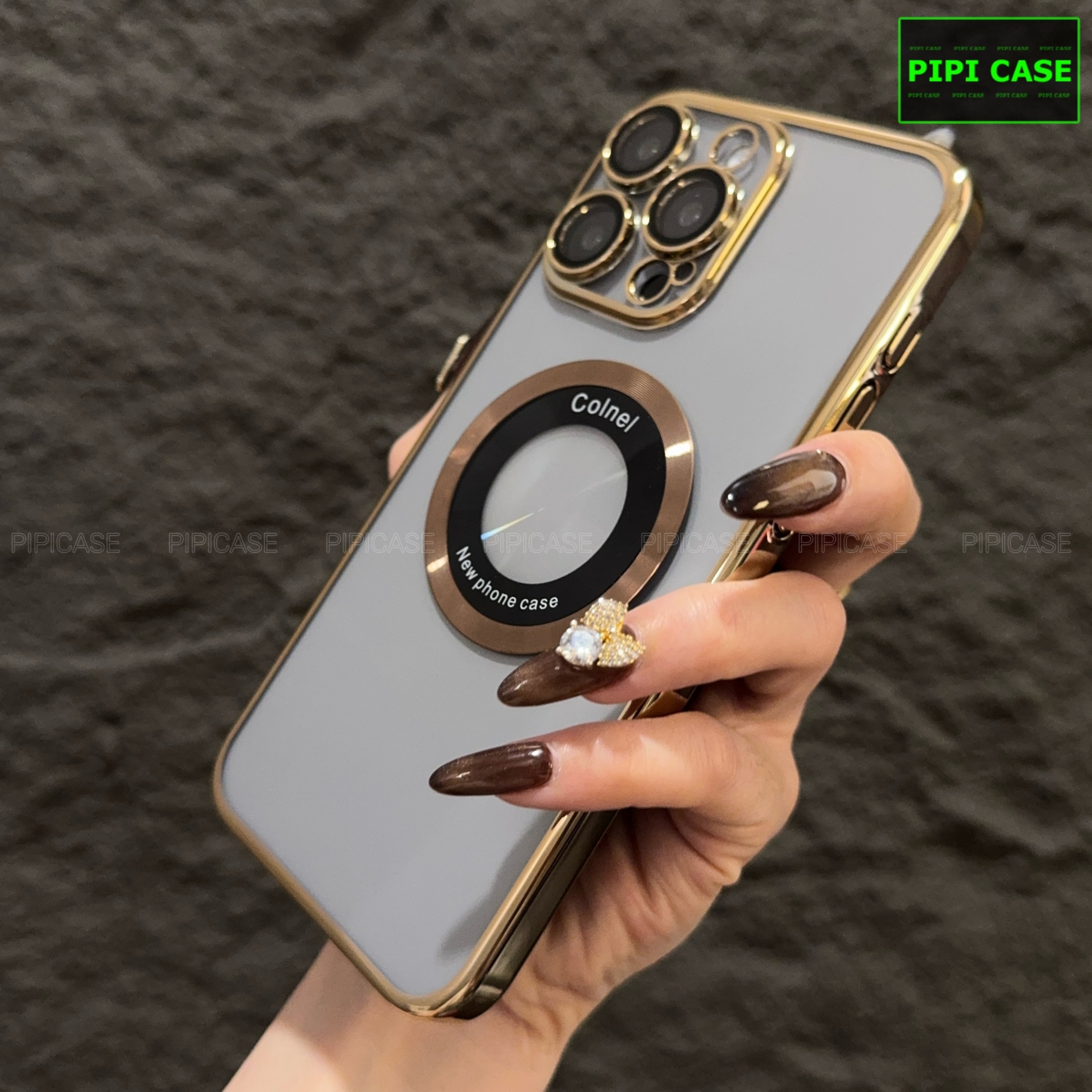 Ốp Lưng iPhone 15 Pro Max - Will - Vàng