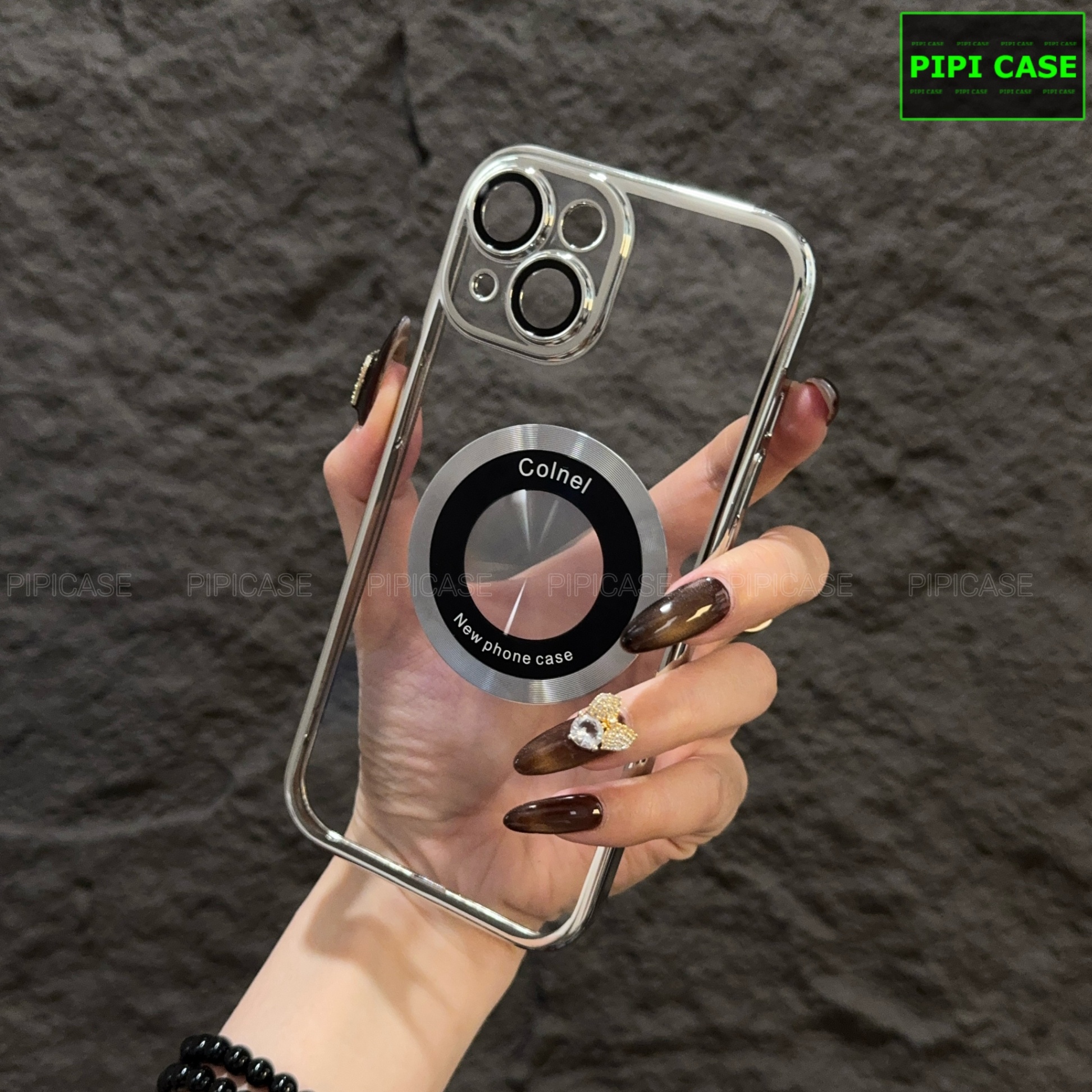 Ốp Lưng iPhone 15 - Will - Bạc
