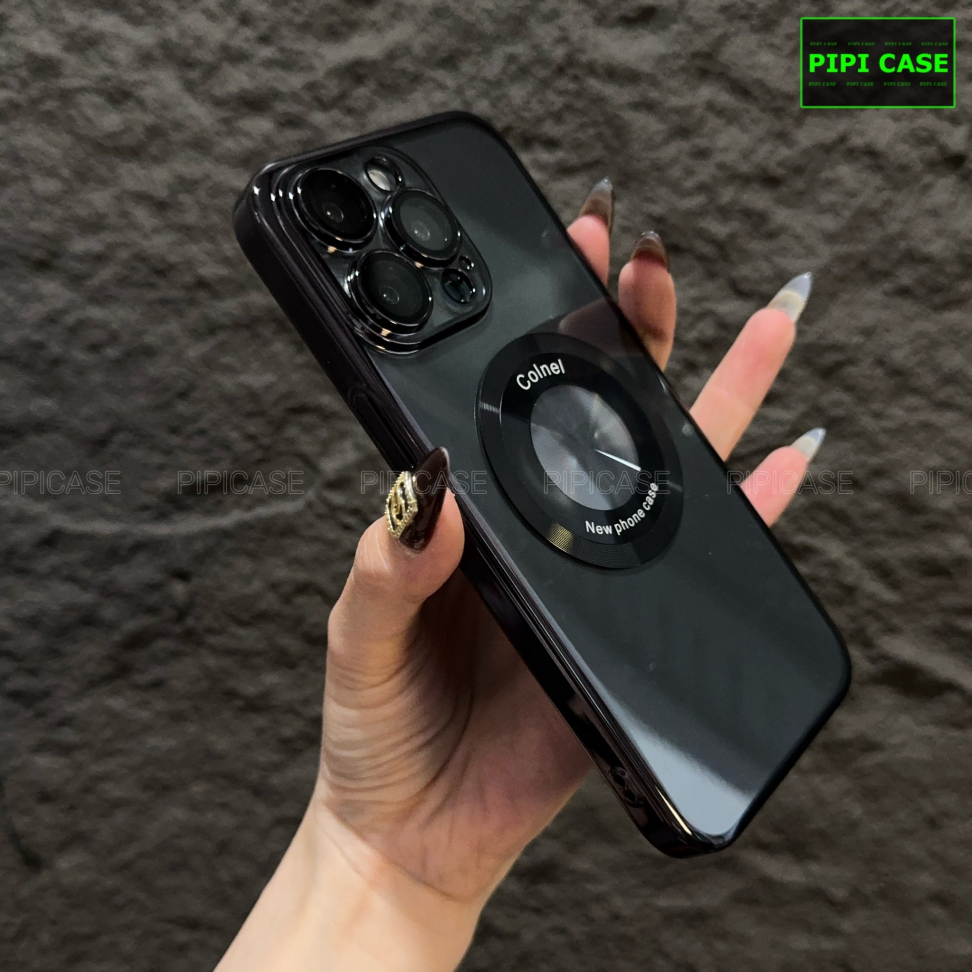 Ốp Lưng iPhone 15 Pro Max - Will - Đen