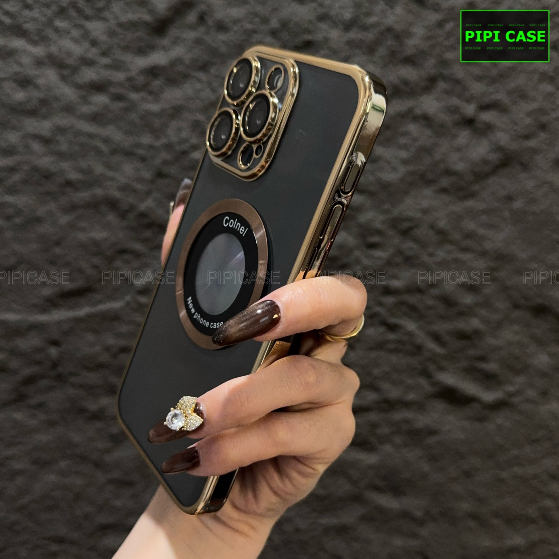Ốp Lưng iPhone 15 Pro Max - Will - Vàng