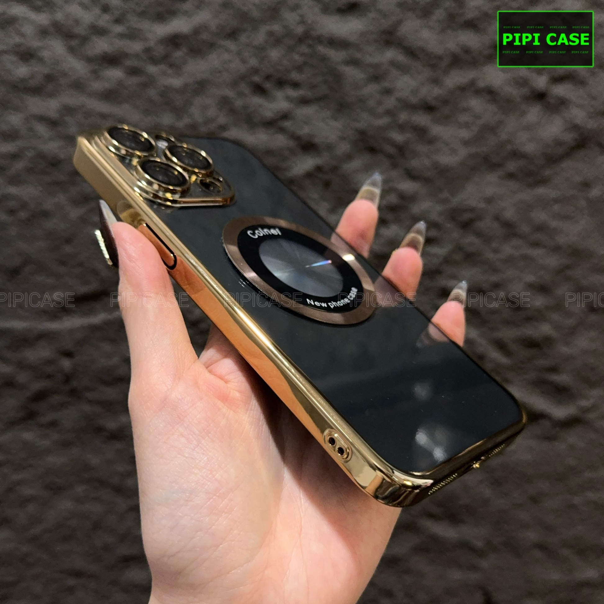 Ốp Lưng iPhone 15 Pro Max - Will - Vàng