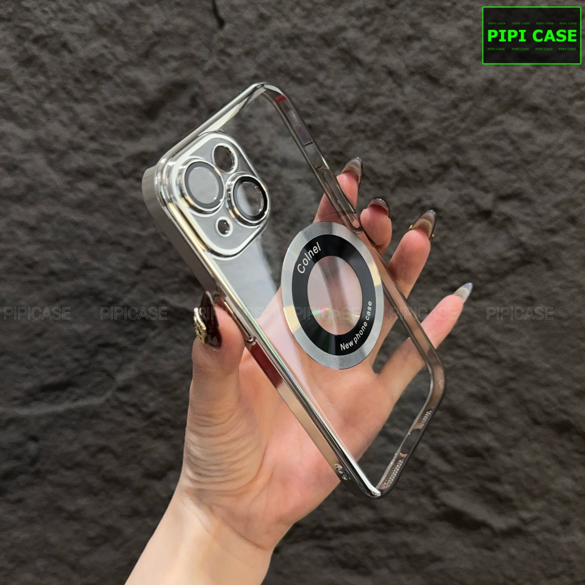 Ốp Lưng iPhone 15 - Will - Bạc