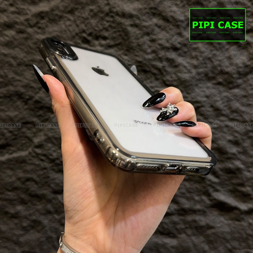 Ốp Lưng iPhone XS Max - Full - Đen