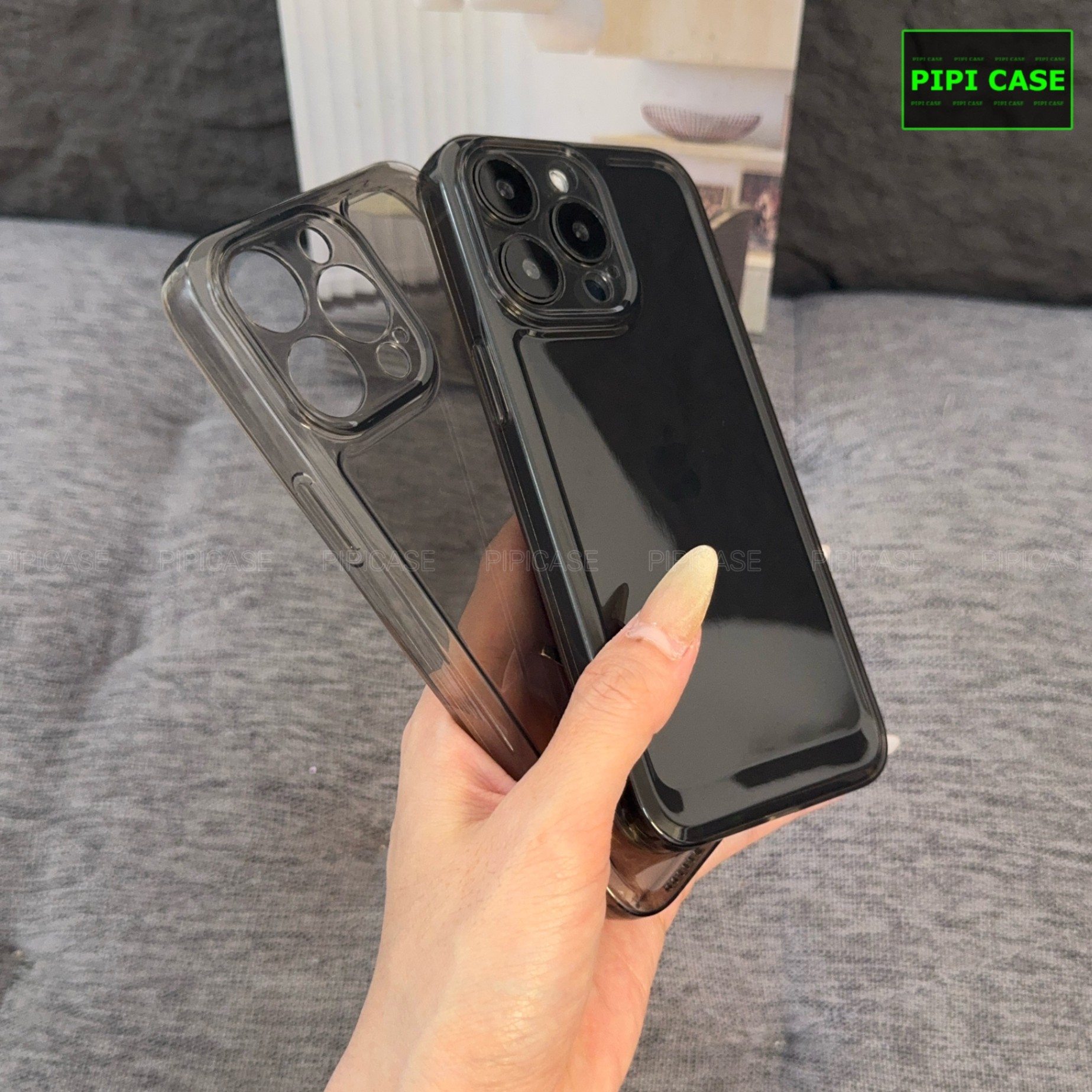 Ốp Lưng iPhone 15 Pro Max - Erick - Đen