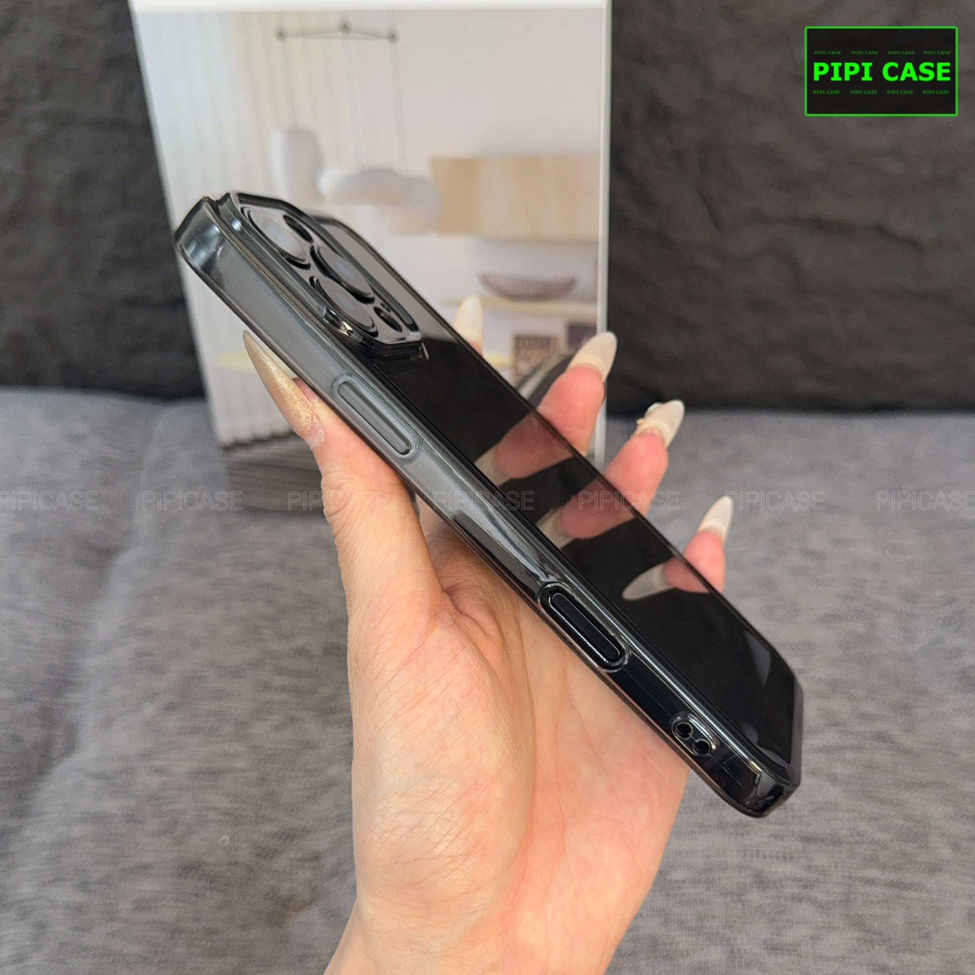 Ốp Lưng iPhone 16 Pro Max - Erick - Đen