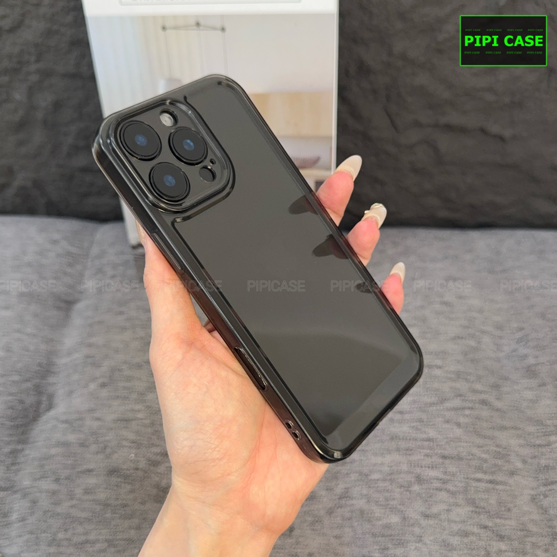 Ốp Lưng iPhone 16 Pro Max - Erick - Đen