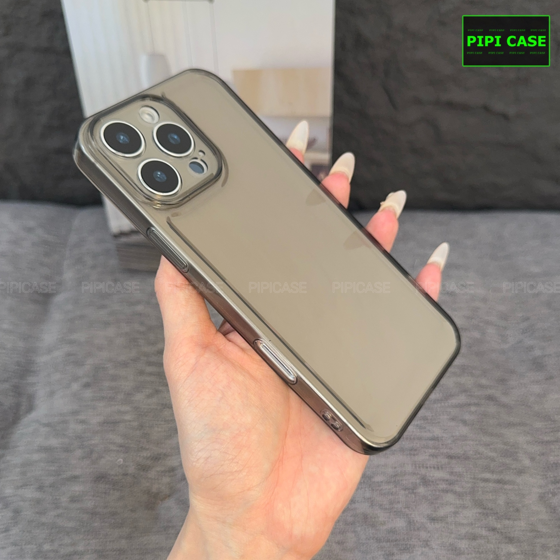 Ốp Lưng iPhone 16 Pro Max - Erick - Đen