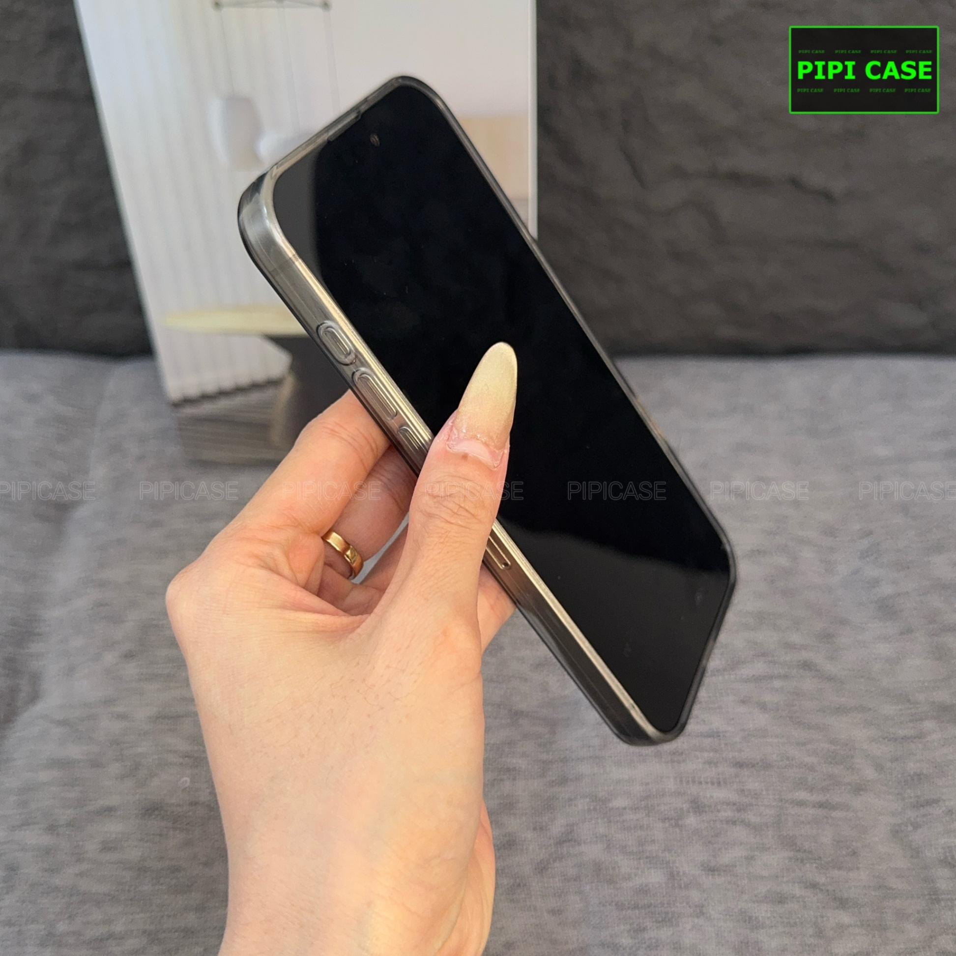 Ốp Lưng iPhone 16 Pro Max - Erick - Đen