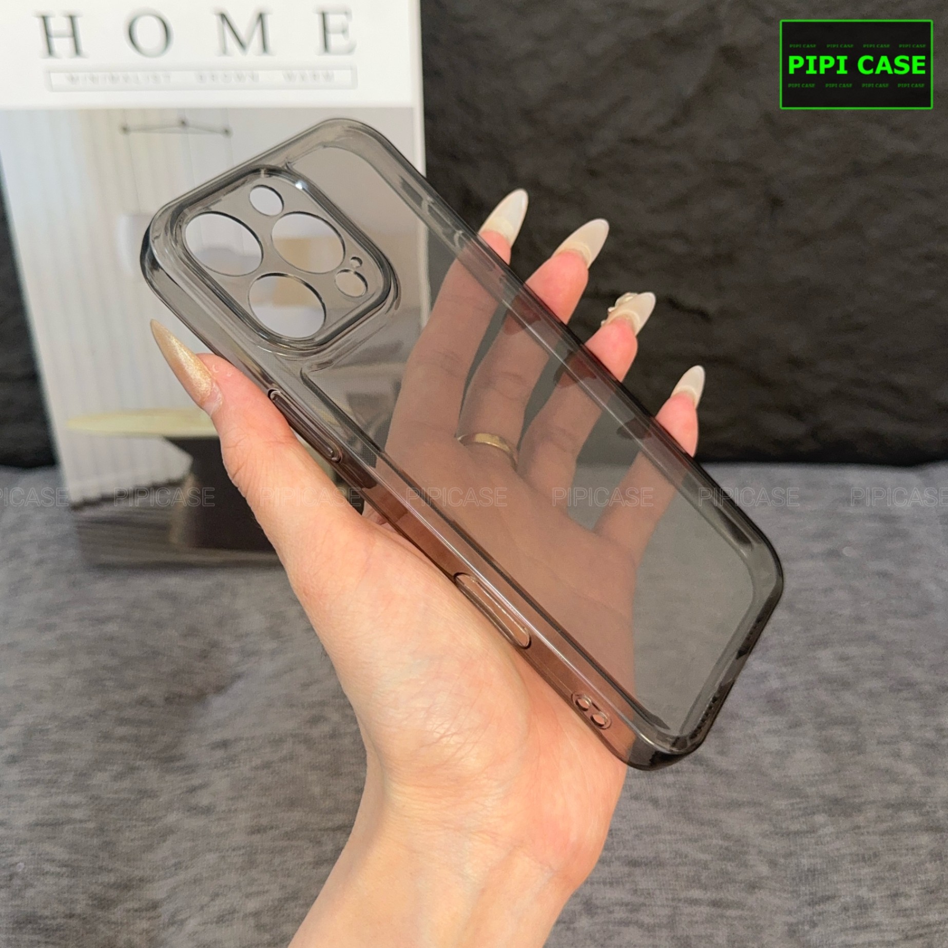 Ốp Lưng iPhone 16 Pro Max - Erick - Đen