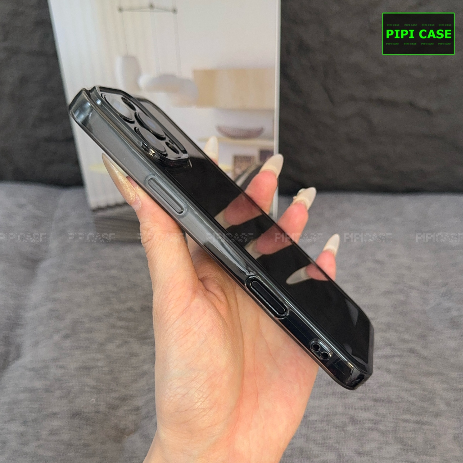 Ốp Lưng iPhone 16 Pro Max - Erick - Đen