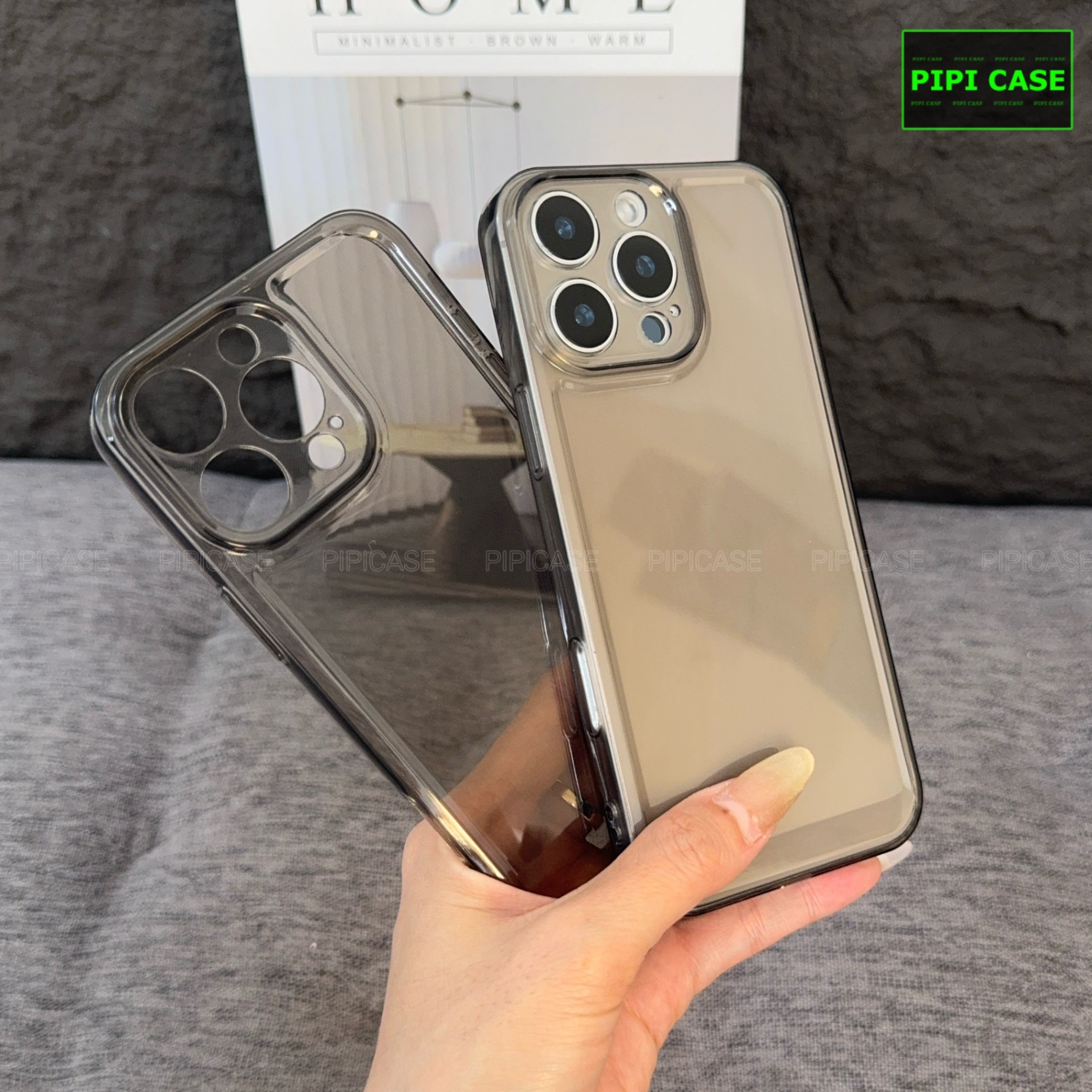 Ốp Lưng iPhone 16 Pro Max - Erick - Đen