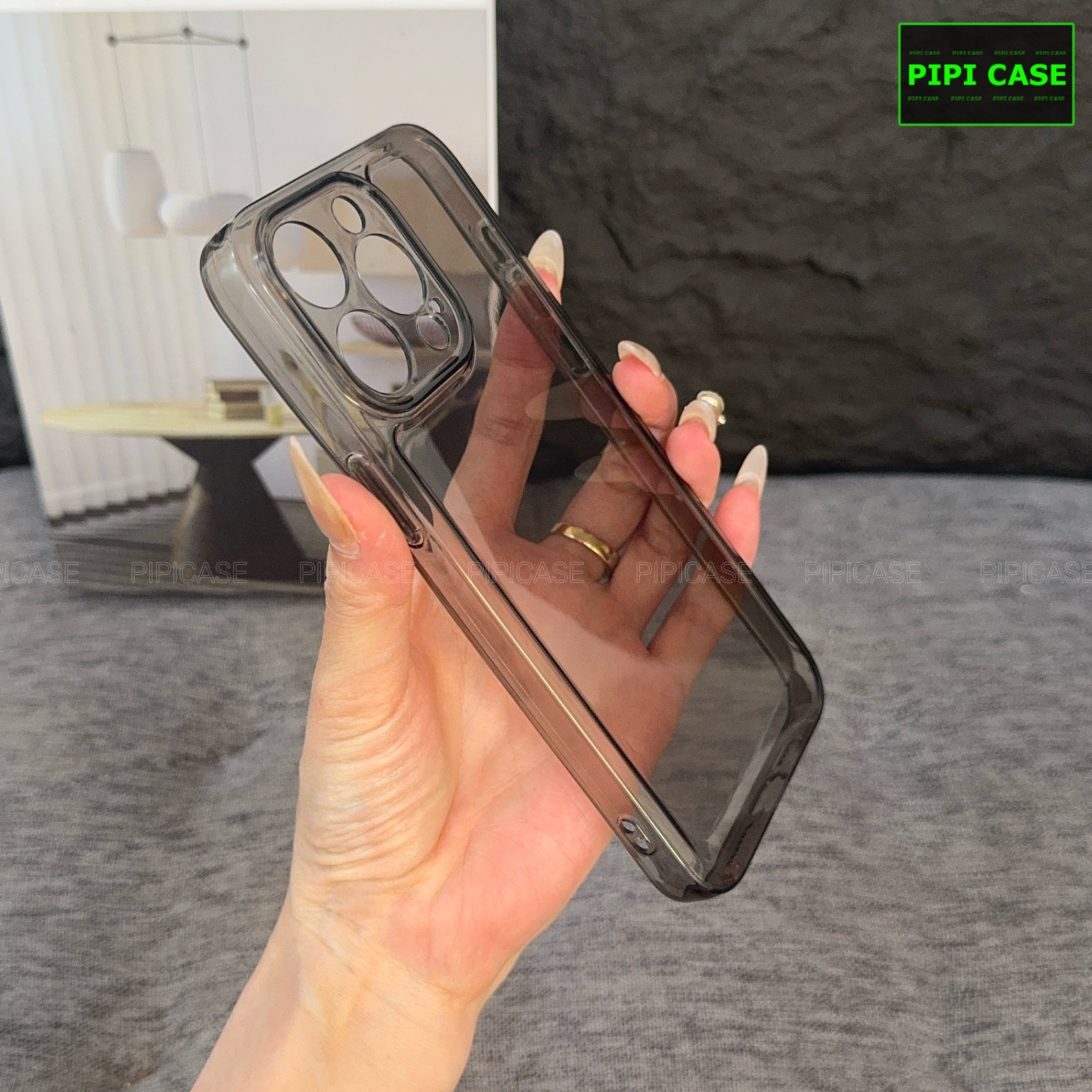 Ốp Lưng iPhone 16 Pro Max - Erick - Đen