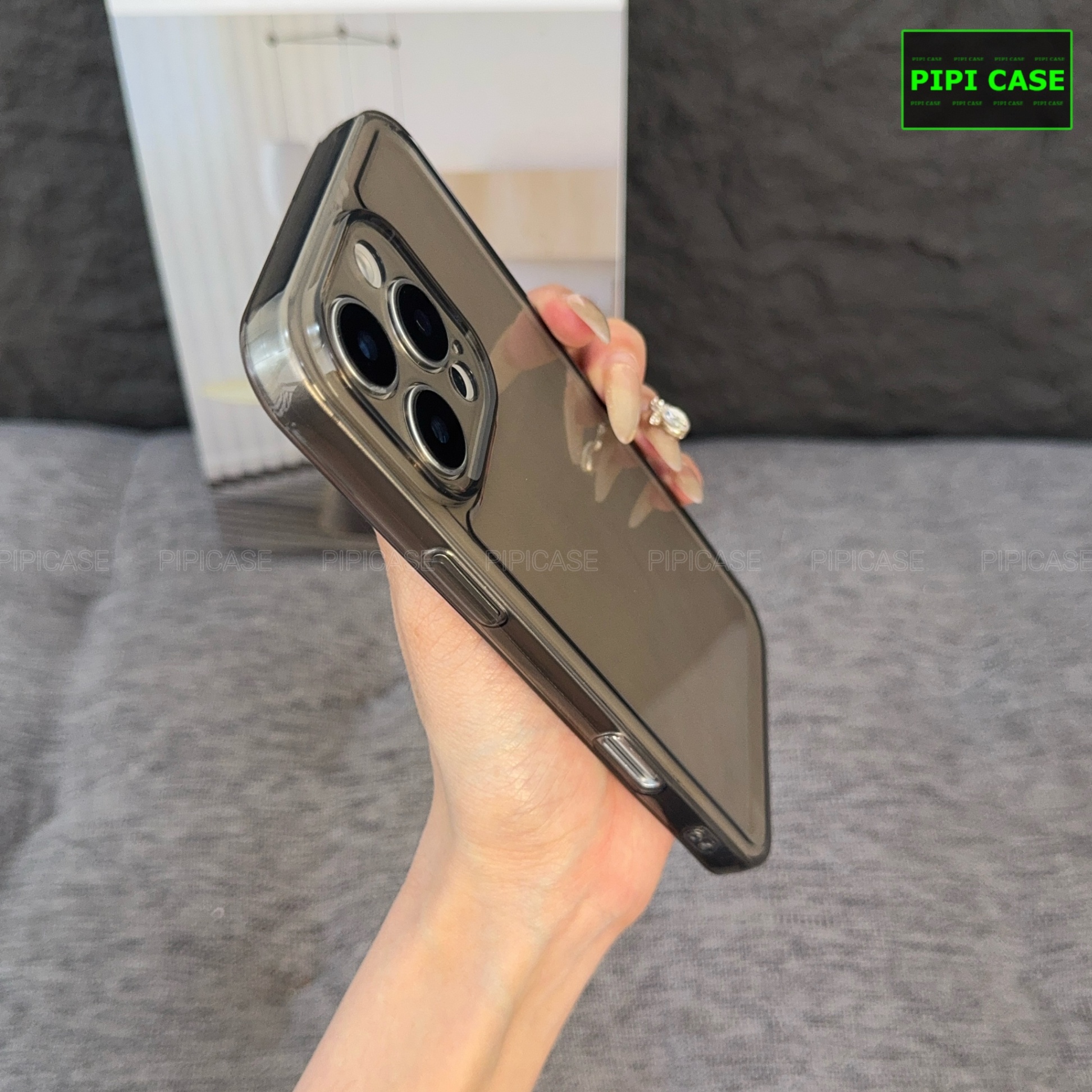Ốp Lưng iPhone 16 Pro Max - Erick - Đen