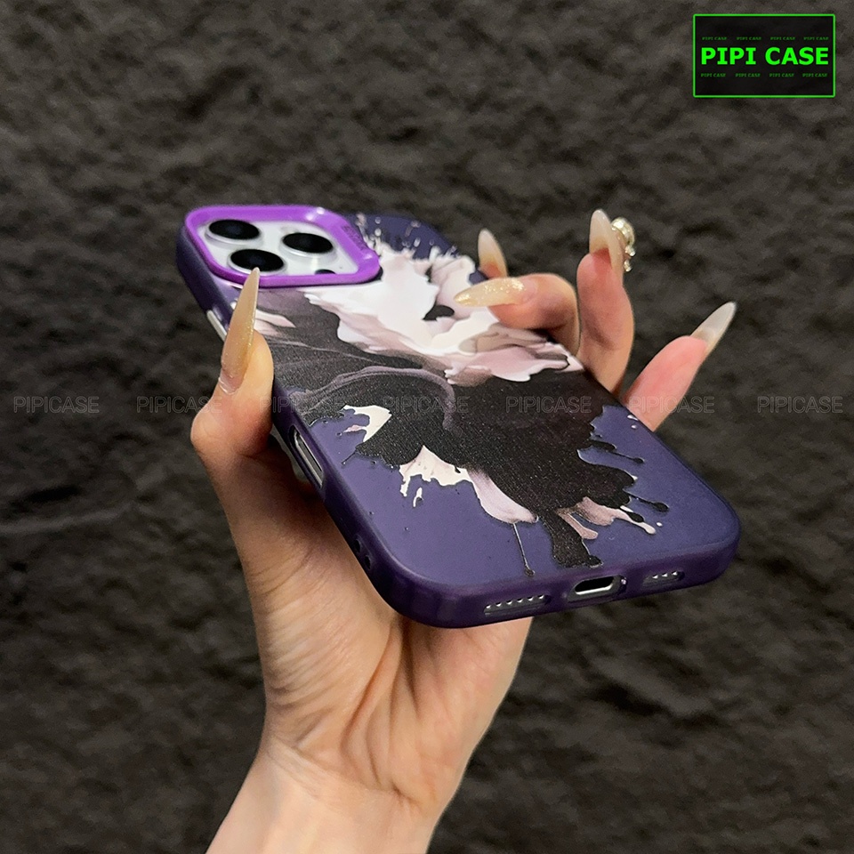 Ốp Lưng iPhone 16 Pro Max - Fuzi - Tím