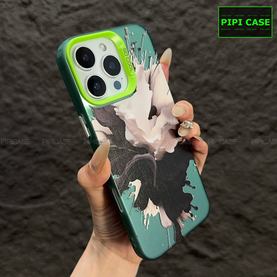 Ốp Lưng iPhone 16 Pro Max - Fuzi - Xanh Lá
