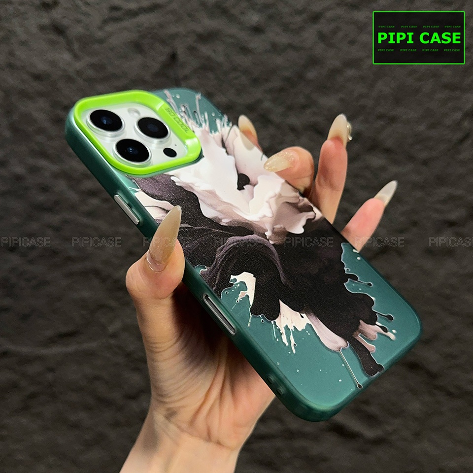 Ốp Lưng iPhone 16 Pro Max - Fuzi - Xanh Lá