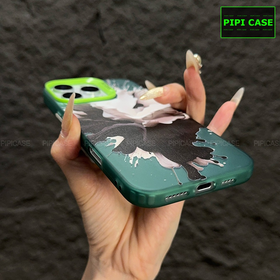 Ốp Lưng iPhone 16 Pro Max - Fuzi - Xanh Lá