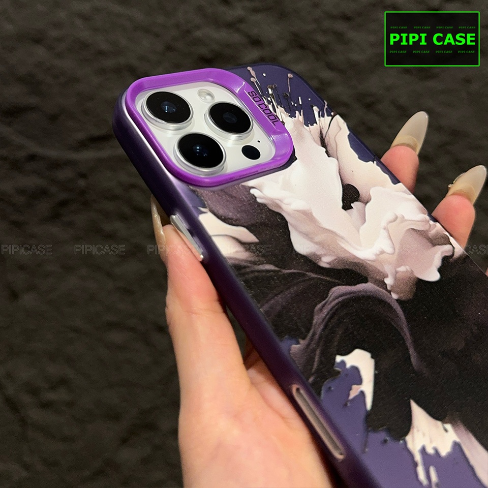 Ốp Lưng iPhone 16 Pro Max - Fuzi - Tím