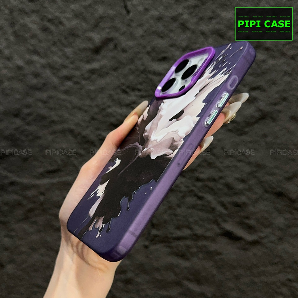 Ốp Lưng iPhone 15 Pro Max - Fuzi - Tím