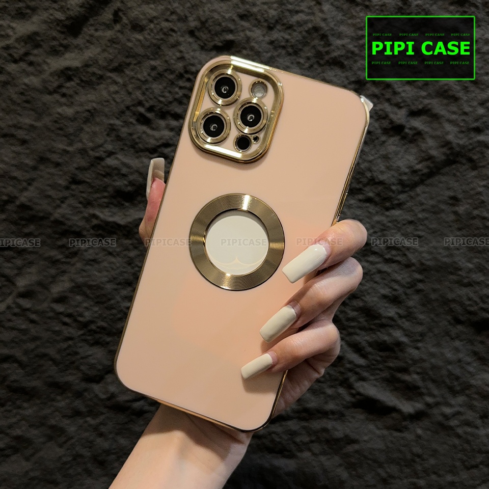 Ốp Lưng iPhone 12 Pro Max - Pandora - Vàng Hồng