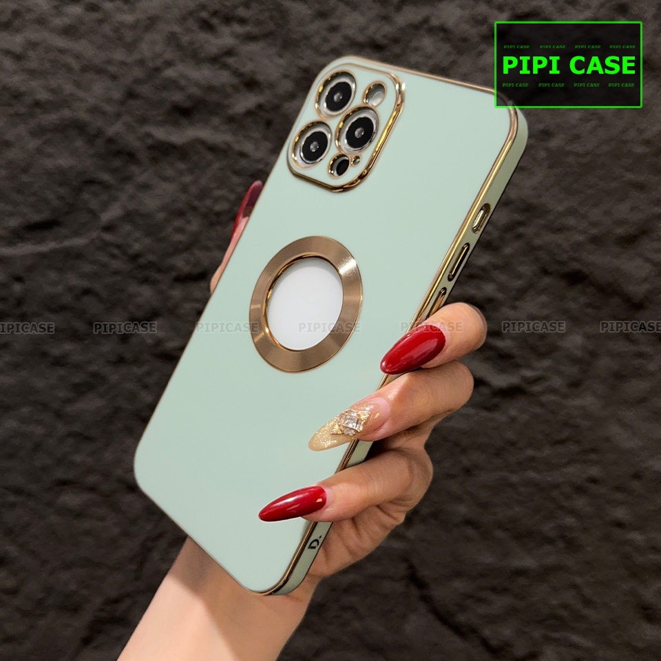 Ốp Lưng iPhone 12 Pro Max - Pandora - Xanh Mint 1