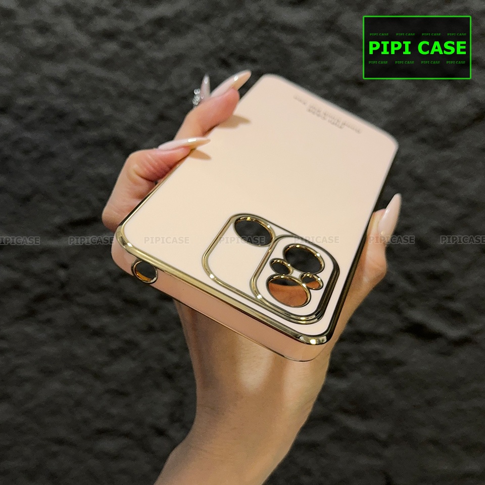 Ốp Lưng Xiaomi Redmi 12C - Royal - Hồng Kem
