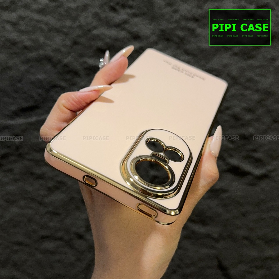 Ốp Lưng Oppo Reno 10 5G - Royal - Hồng Kem