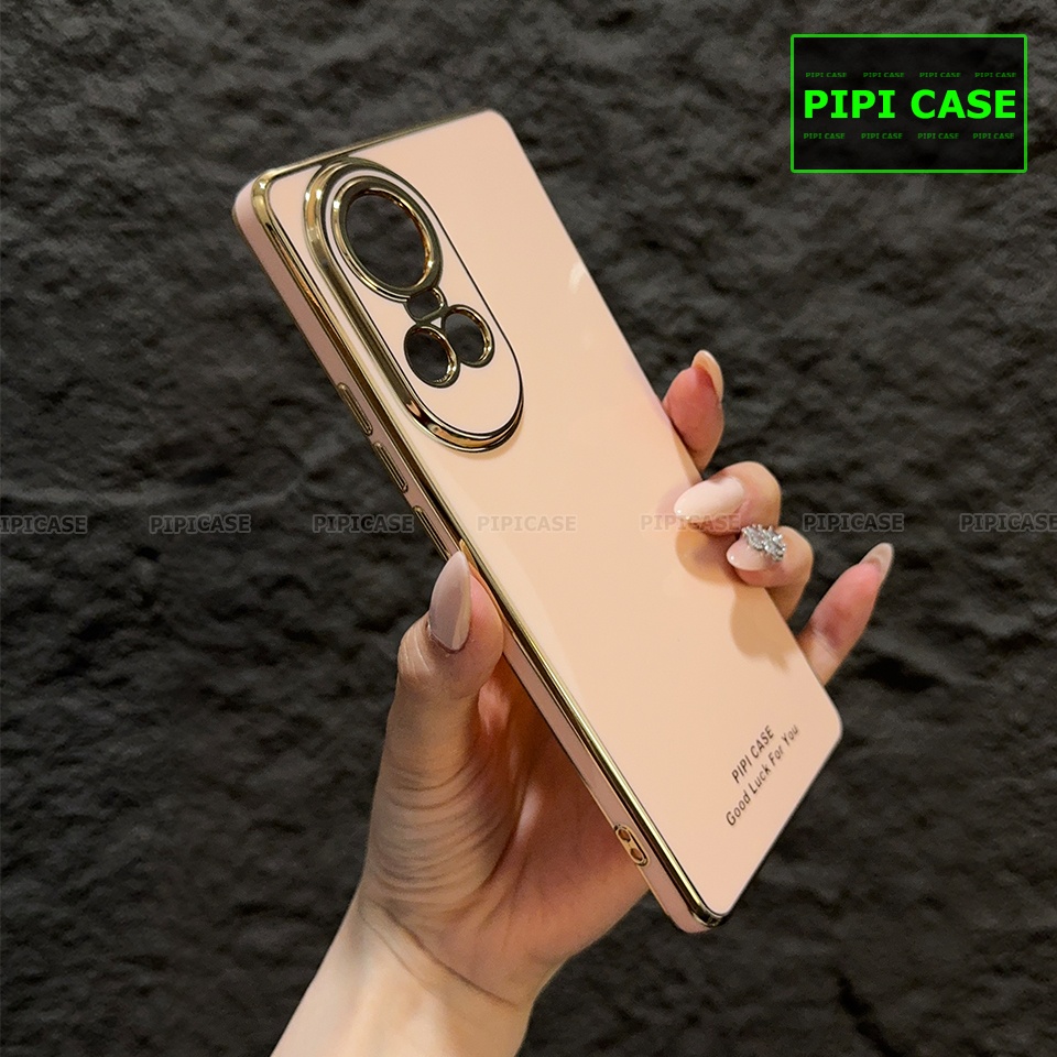 Ốp Lưng Oppo Reno 10 5G - Royal - Hồng Kem