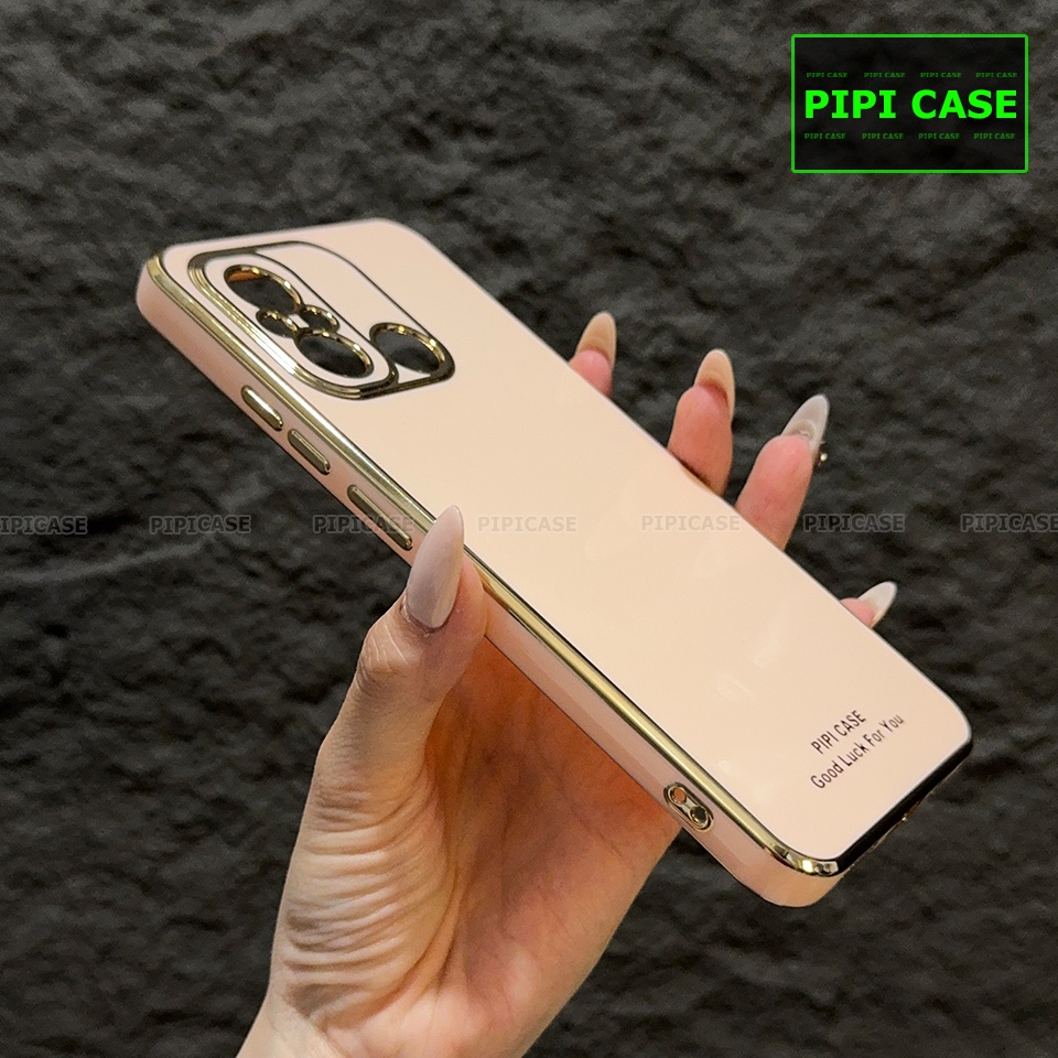 Ốp Lưng Xiaomi Redmi 12C - Royal - Hồng Kem