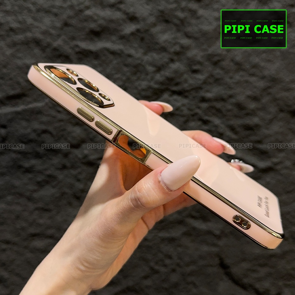 Ốp Lưng Redmi 12 - Royal - Hồng Kem