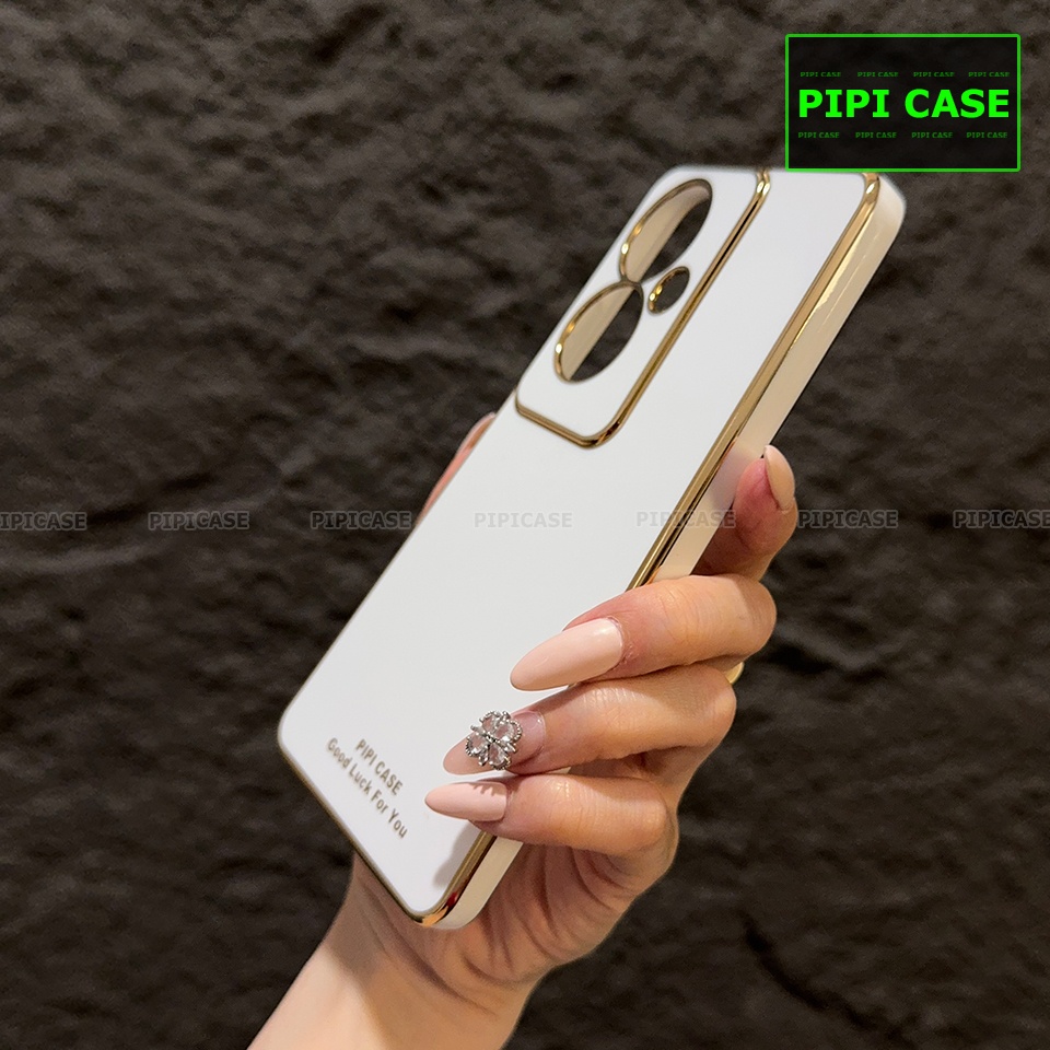 Ốp Lưng Oppo Reno 11F - Royal - Trắng