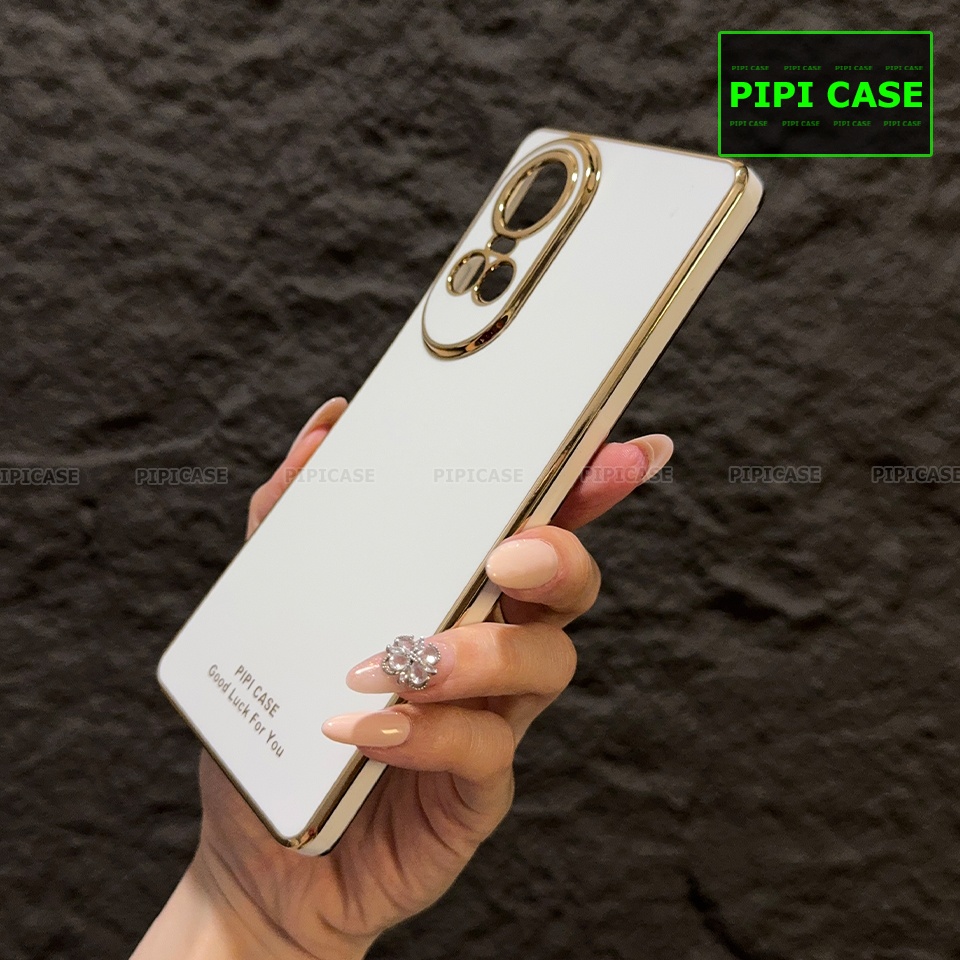 Ốp Lưng Oppo Reno 10 5G - Royal - Trắng