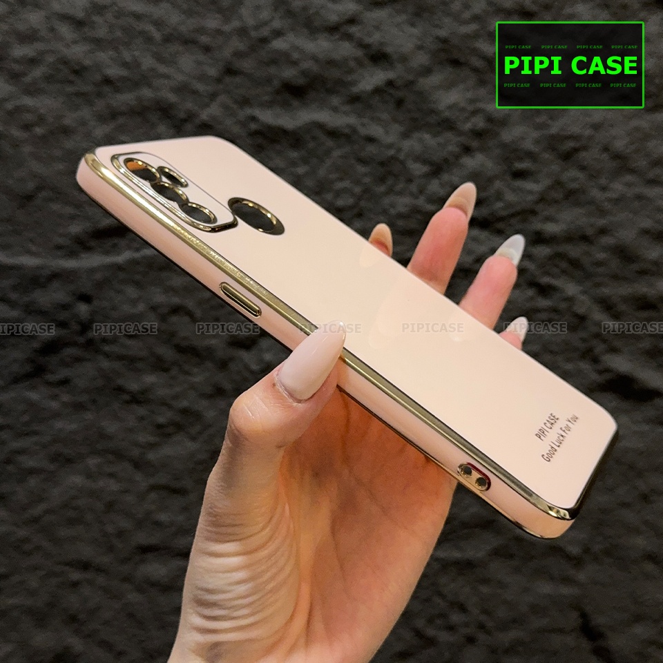 Ốp Lưng Oppo A53 2020 - Royal - Hồng Kem